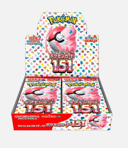 Pokémon 151 - Booster Box JPN