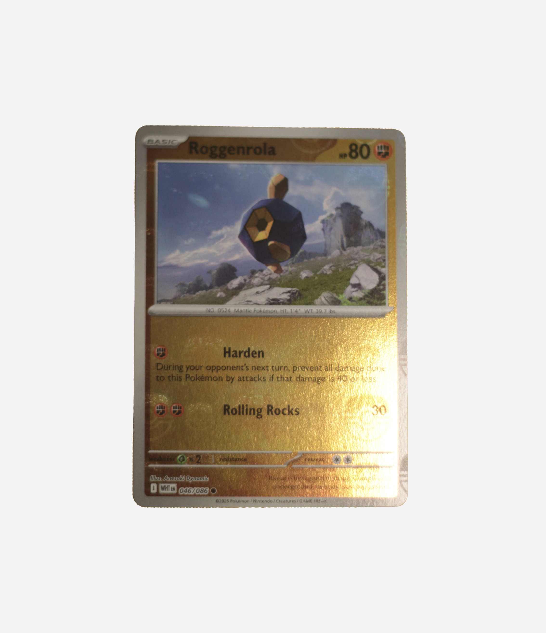 Roggenrola (xWHT 046) C-ENG-1