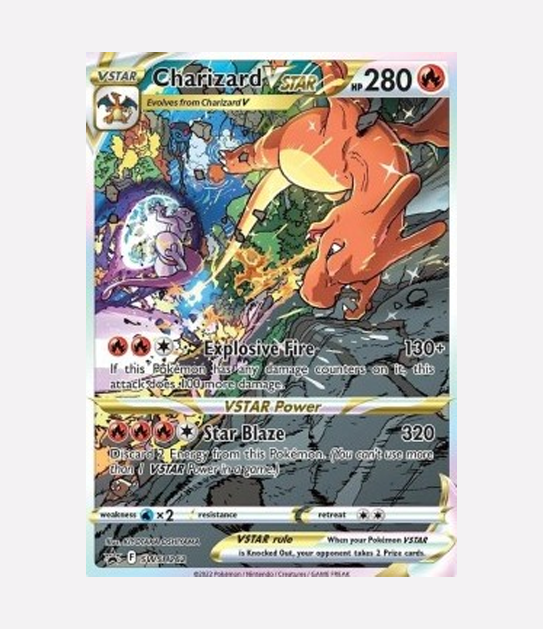 Charizard V-ASTRO (SWSH 262) C-ENG-3