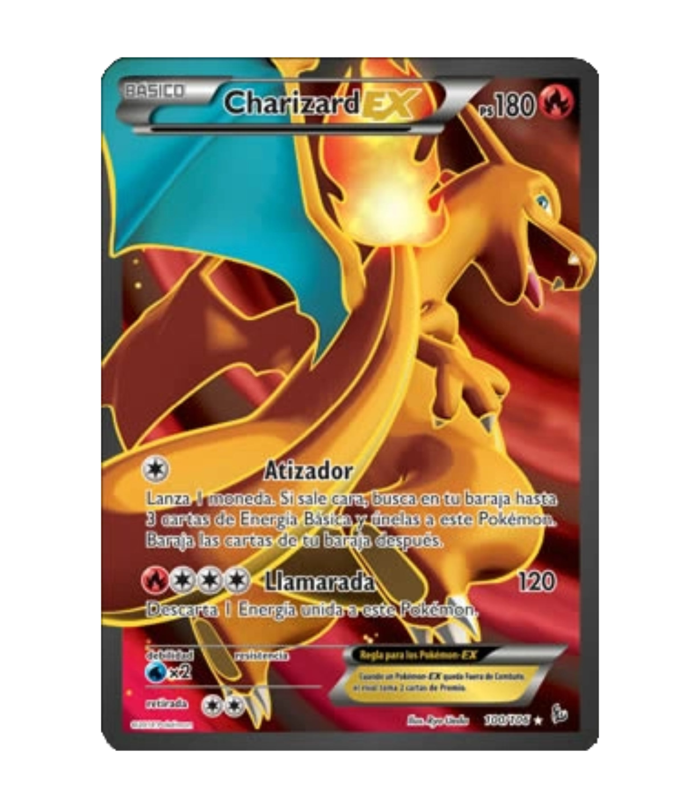 Charizard EX (FLF 100) C-ESP-4