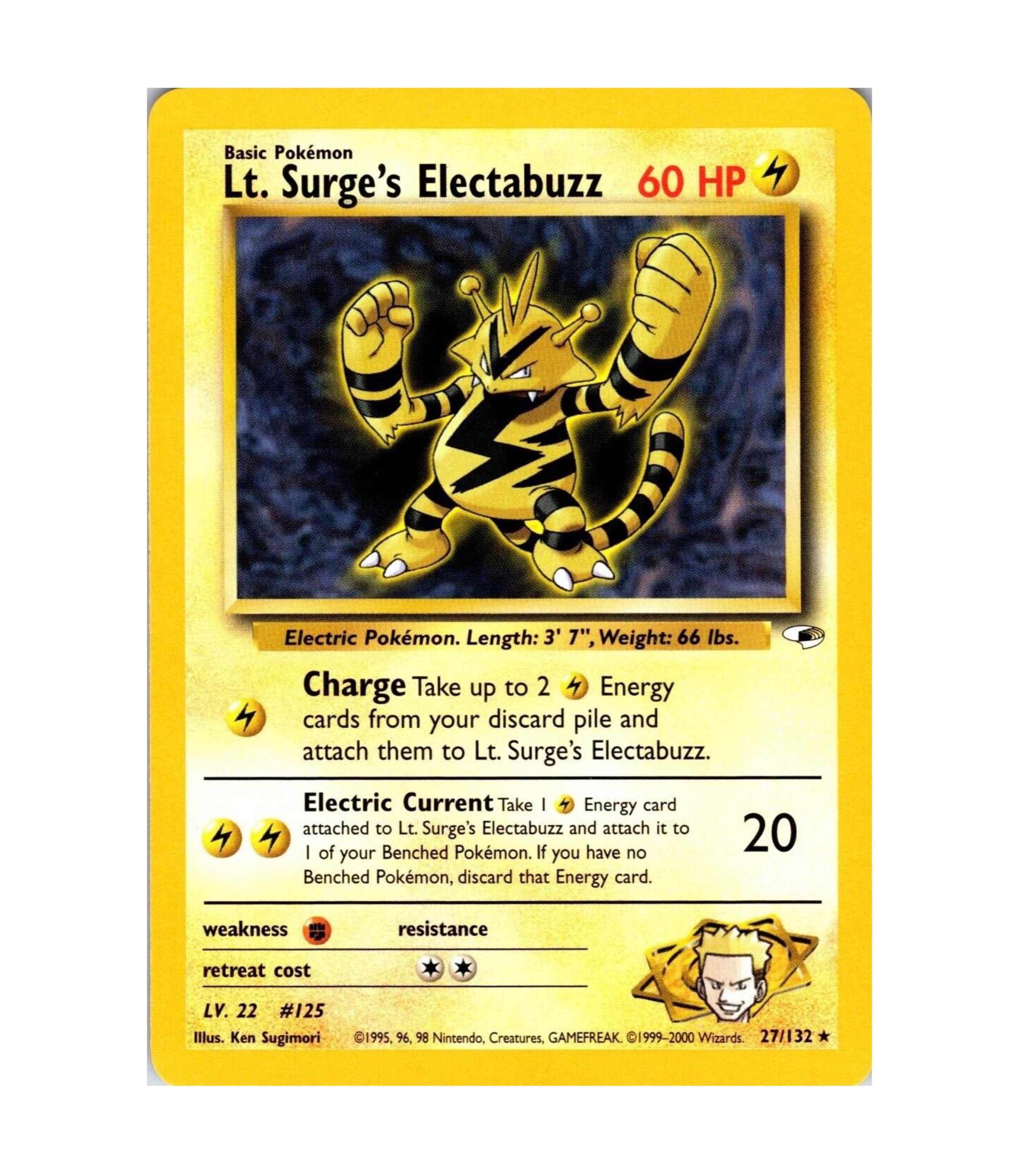 Lt. Surge's Electabuzz (GH 27) C-ENG-1