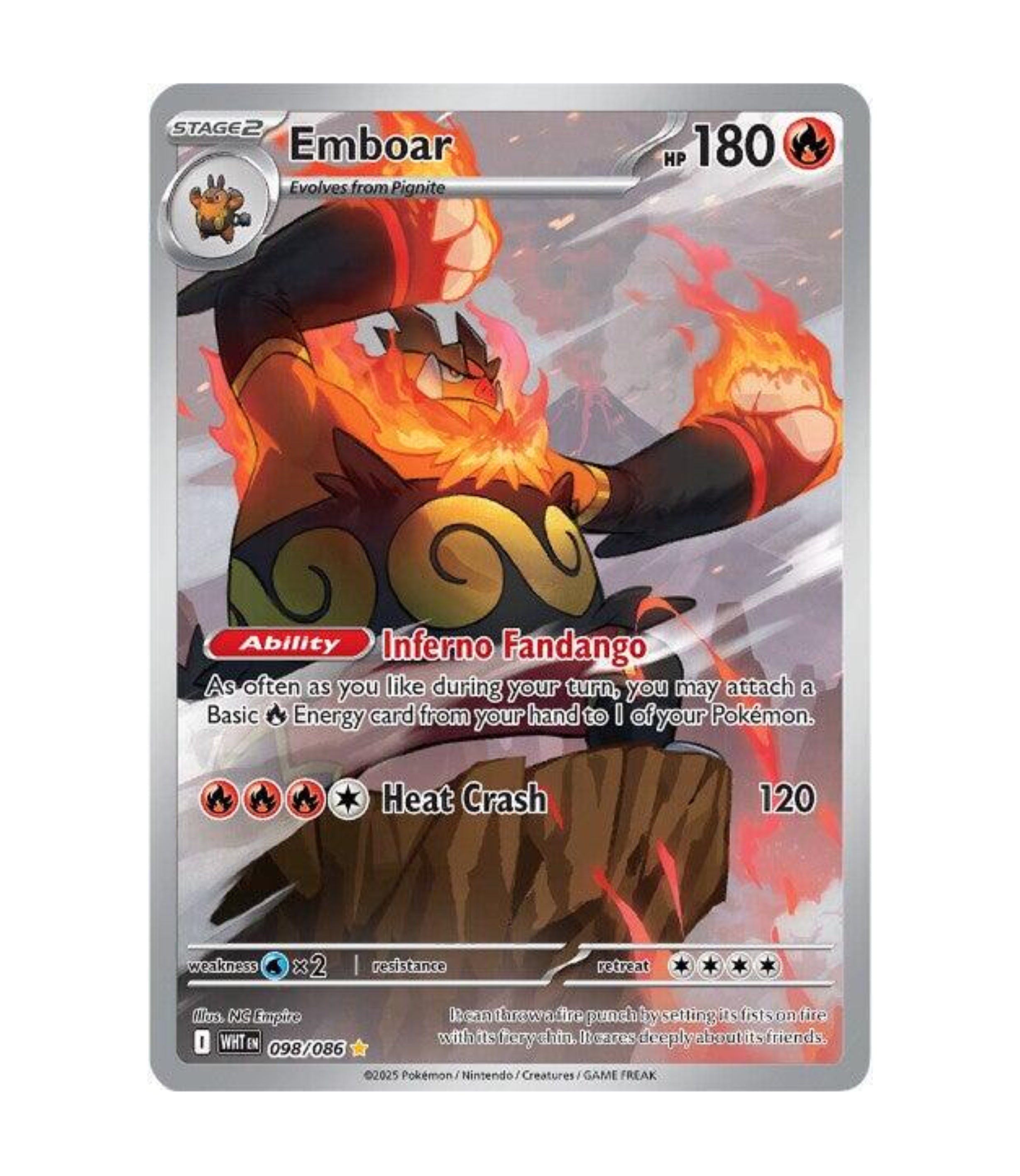 Emboar (WHT 098) C-ENG-2