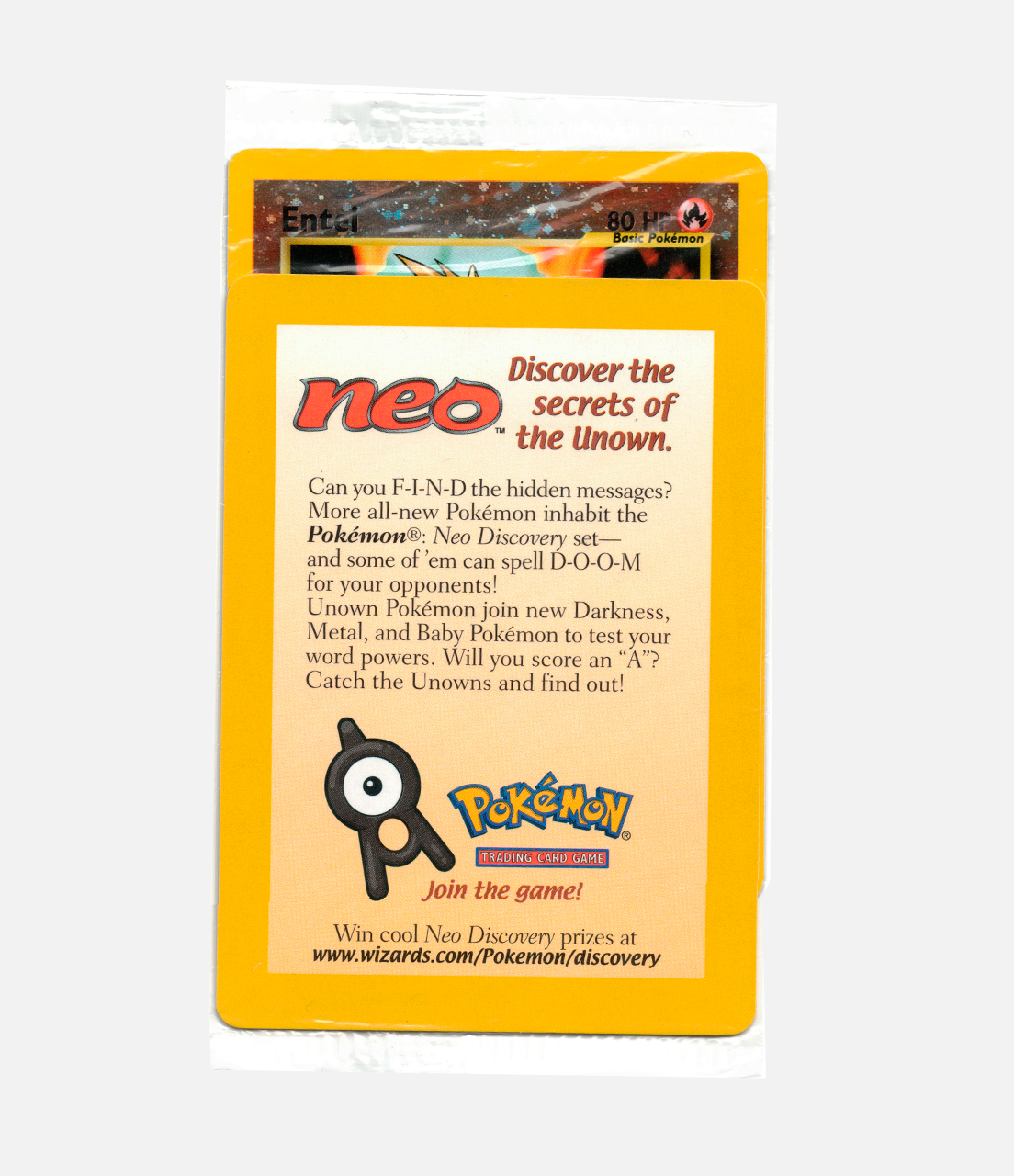Entei Sealed (NEO 034) C-ENG-3