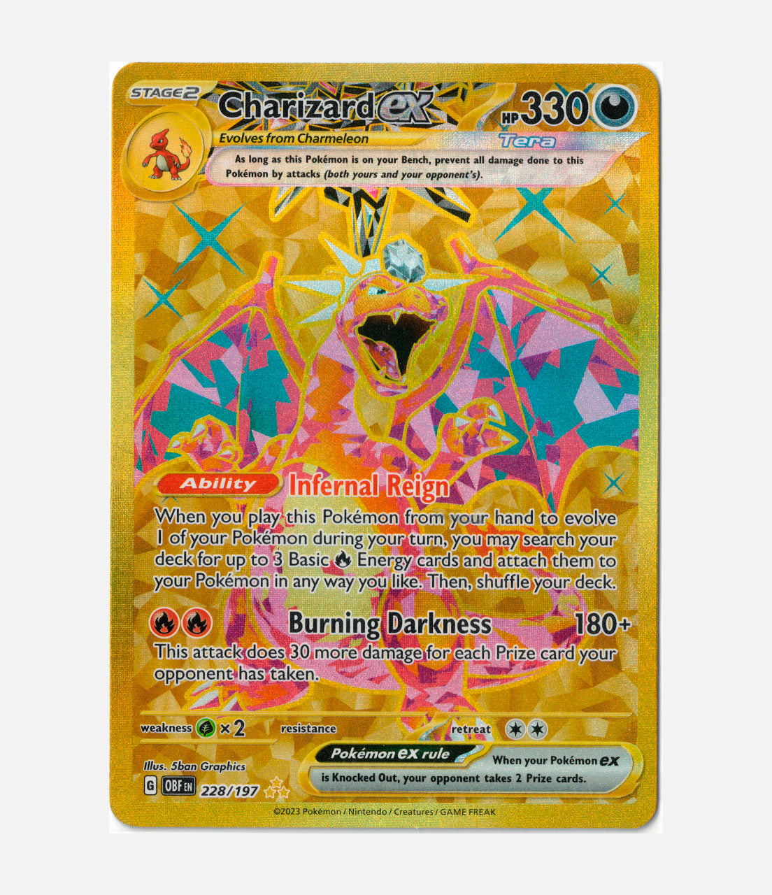 Charizard ex (OBF 228) C-ENG-2
