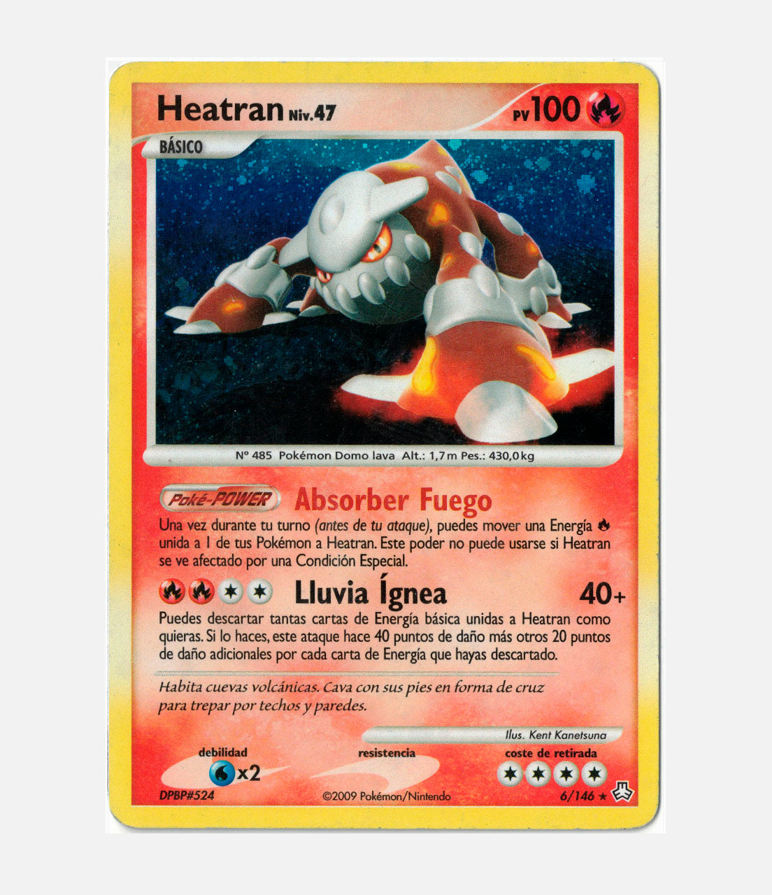 Heatran Lv.47 (LA 006) C-ESP-2