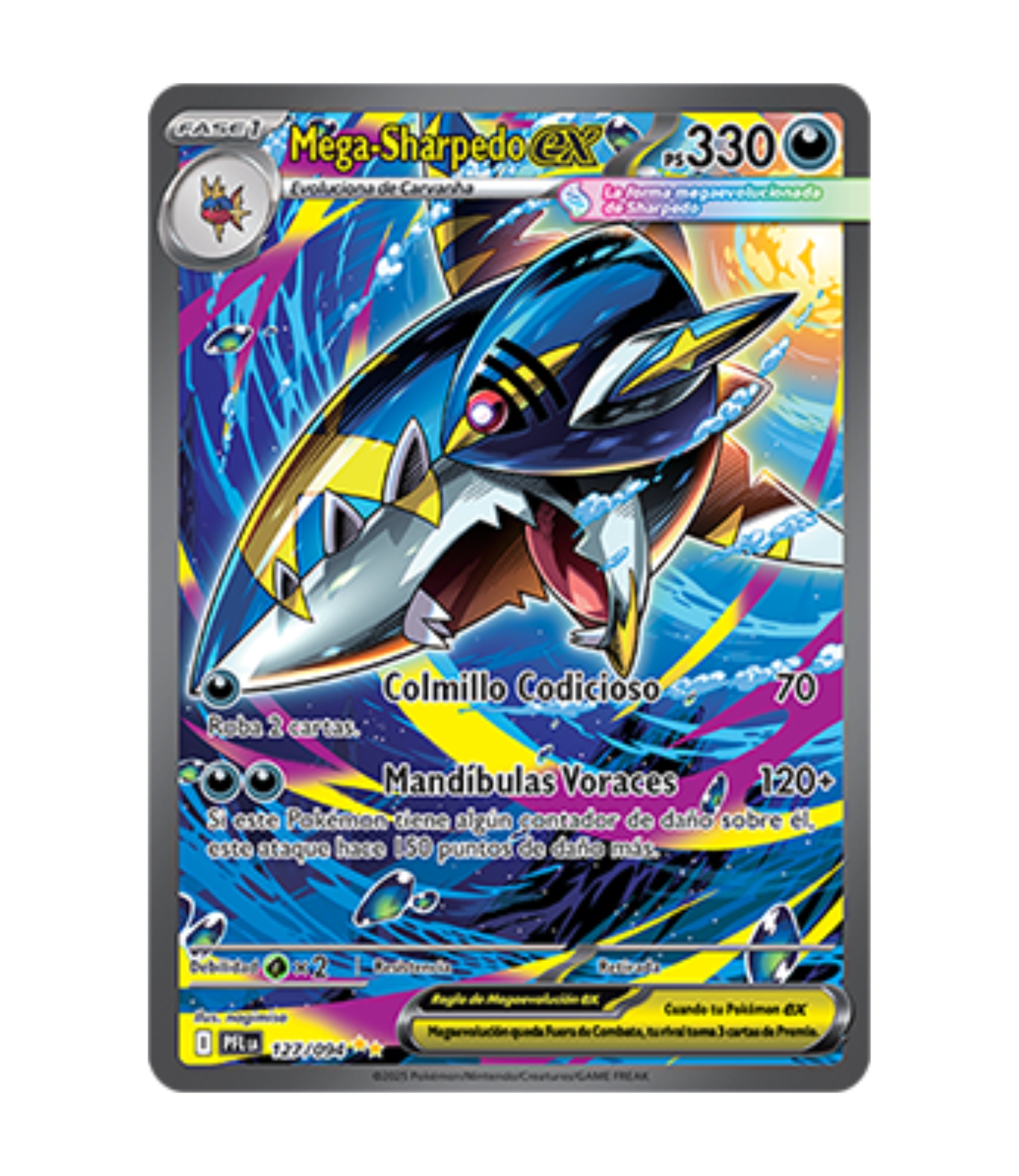 Mega Sharpedo ex (PFL 127) C-ESP-2