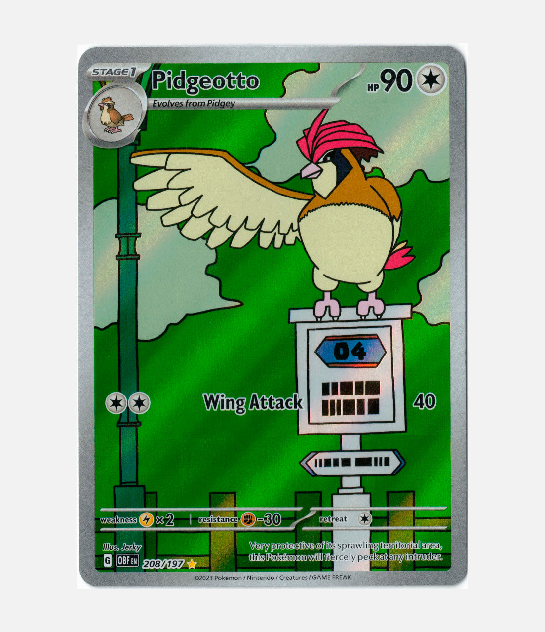 Pidgeotto (OBF 208) C-ENG-2