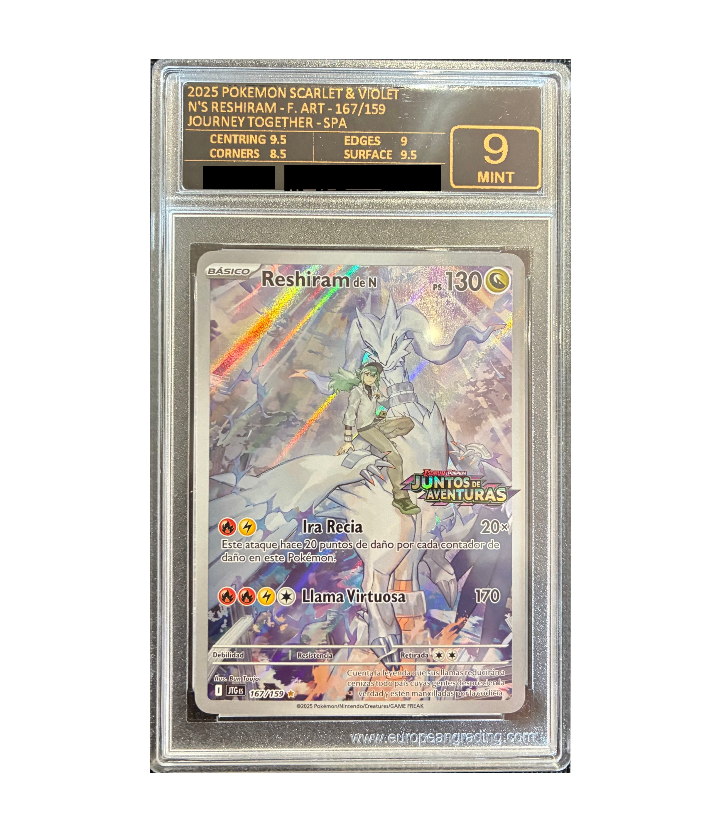 N's Reshiram (xJTG 167 ESP) EG