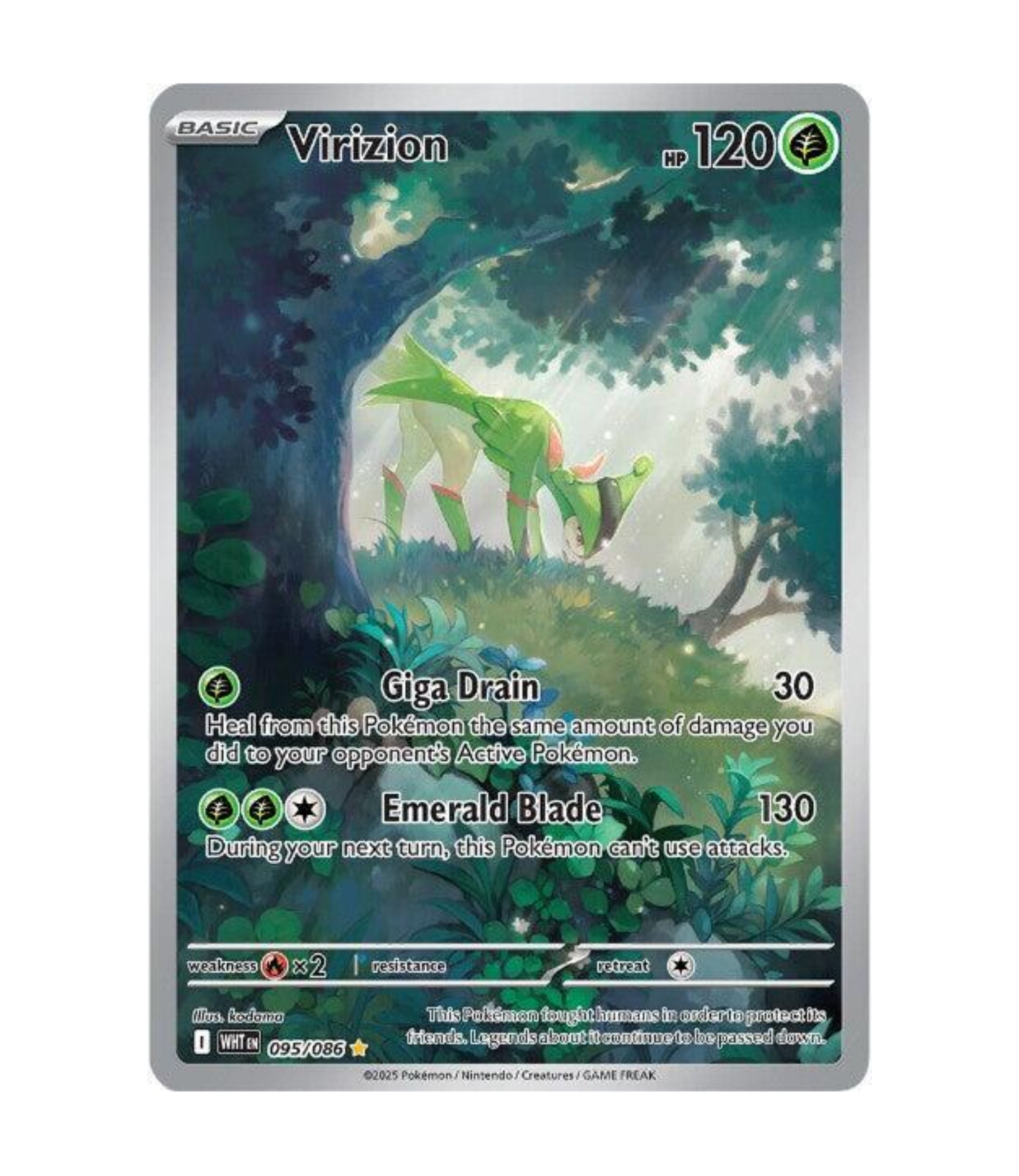 Virizion (WHT 095) C-ENG-2