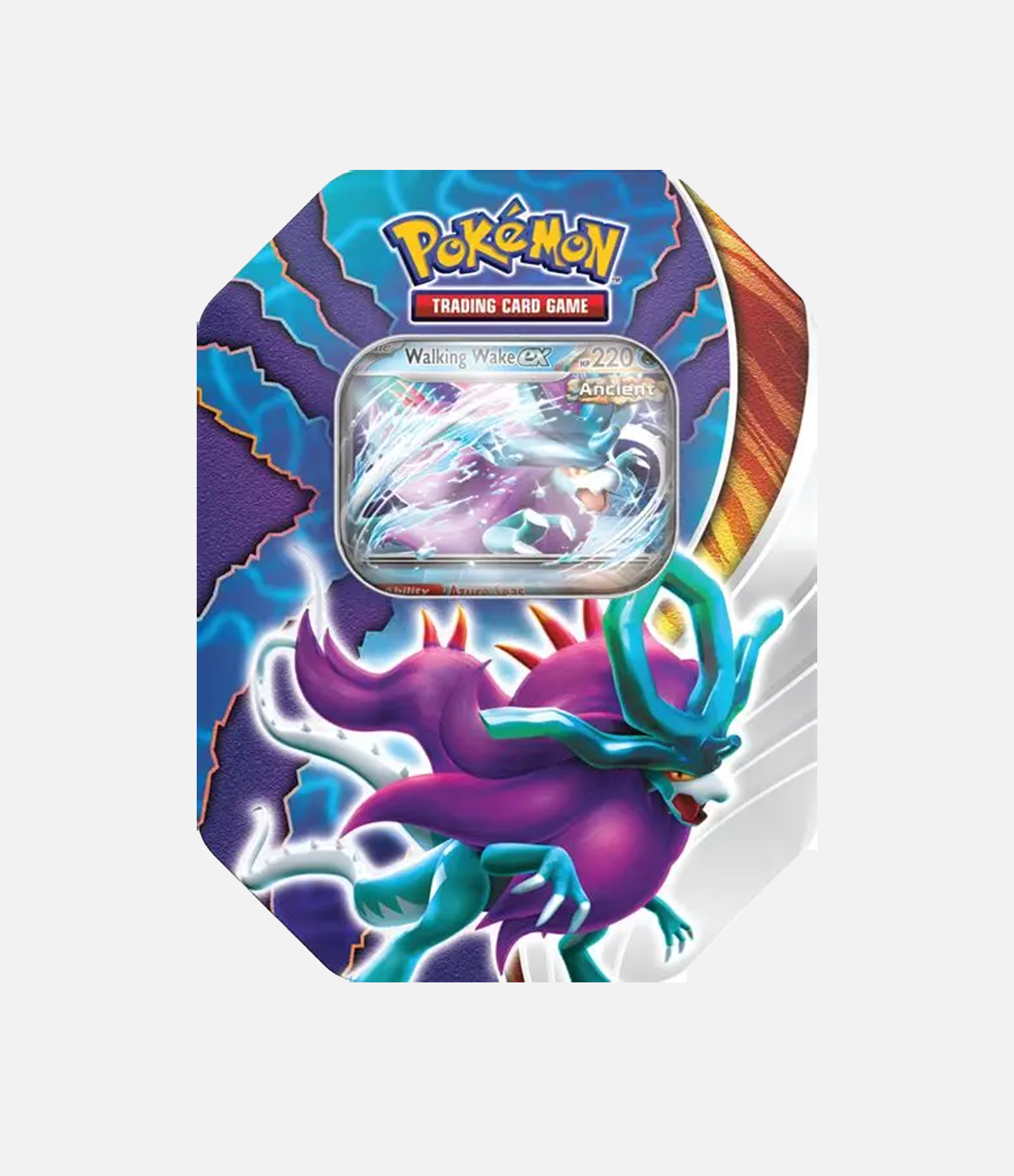 Paradox Clash Tins: Walking Wake ex Tin - ENG