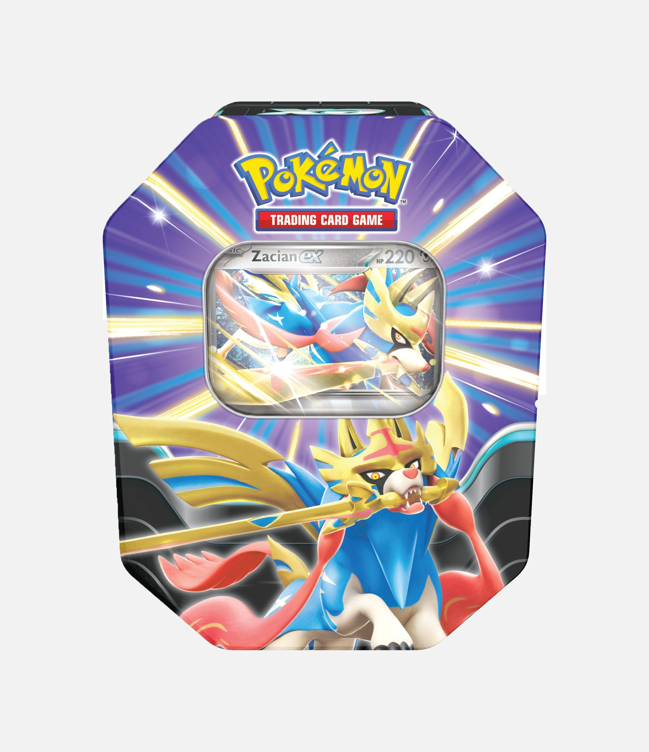 Slashing Legends Tins: Zacian ex Tin - ENG