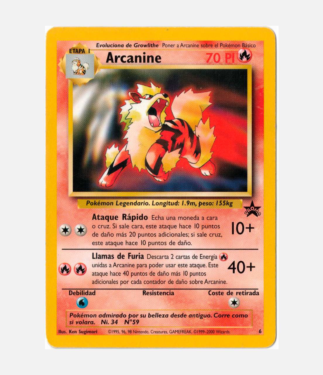 Arcanine (WP 006) C-ENG-2