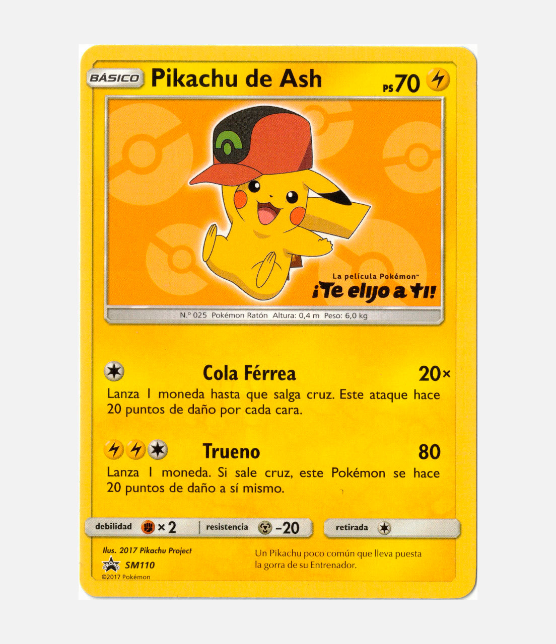 Ash's Pikachu (SM 110) C-ESP-1
