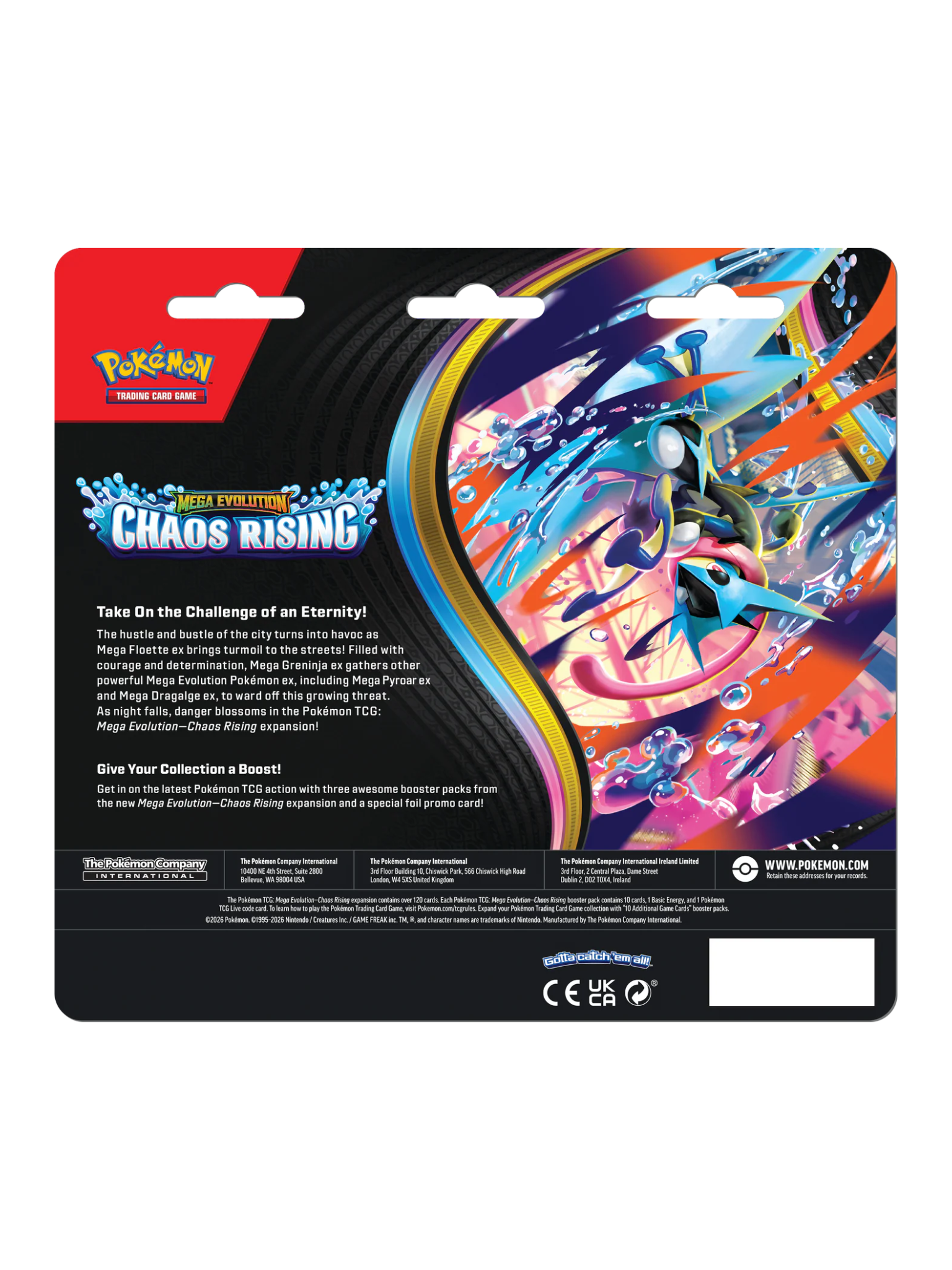 Blister 3 Sobres Chaos Rising