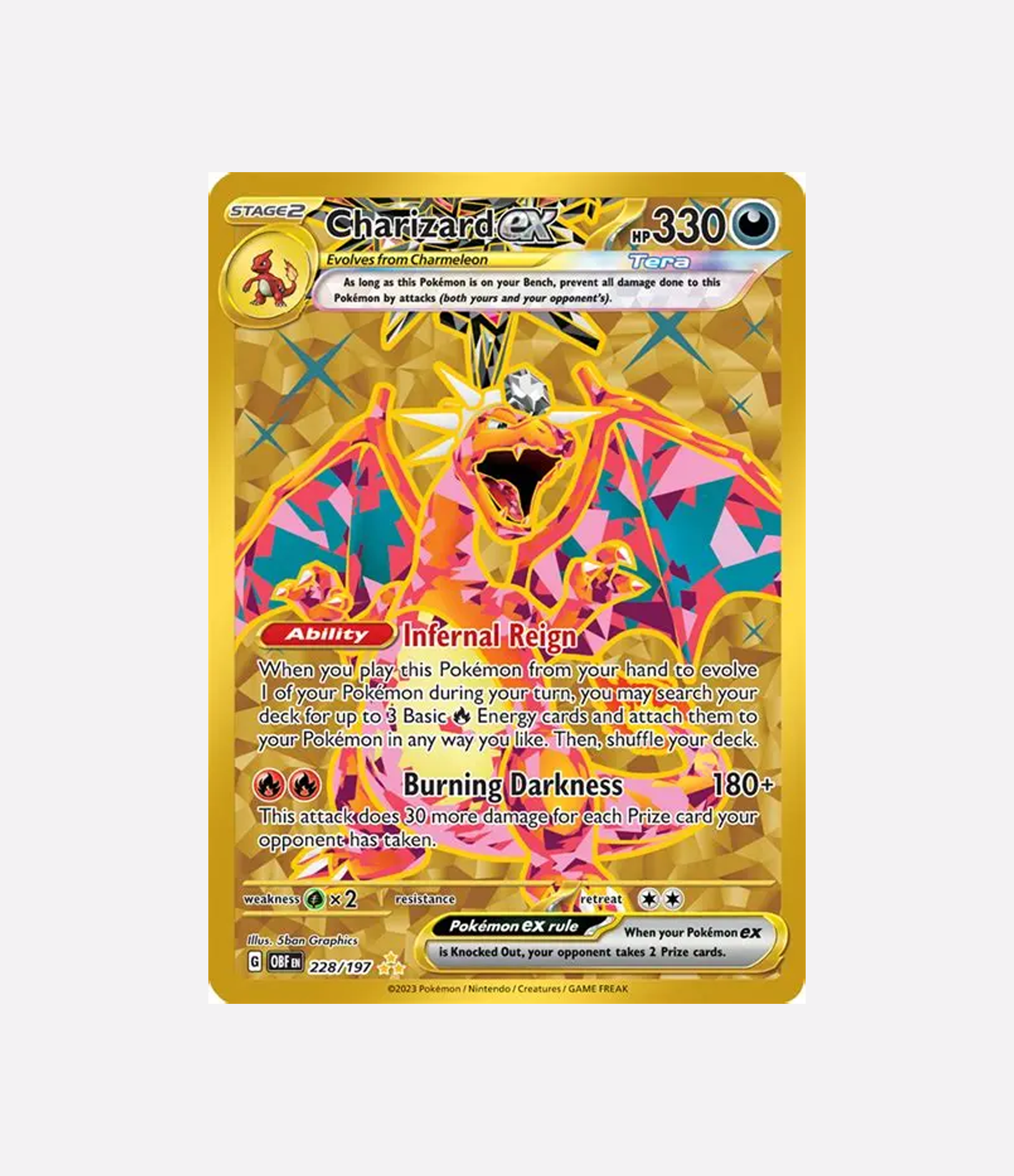 Caja de sobres de Llamas Obsidianas - ESP