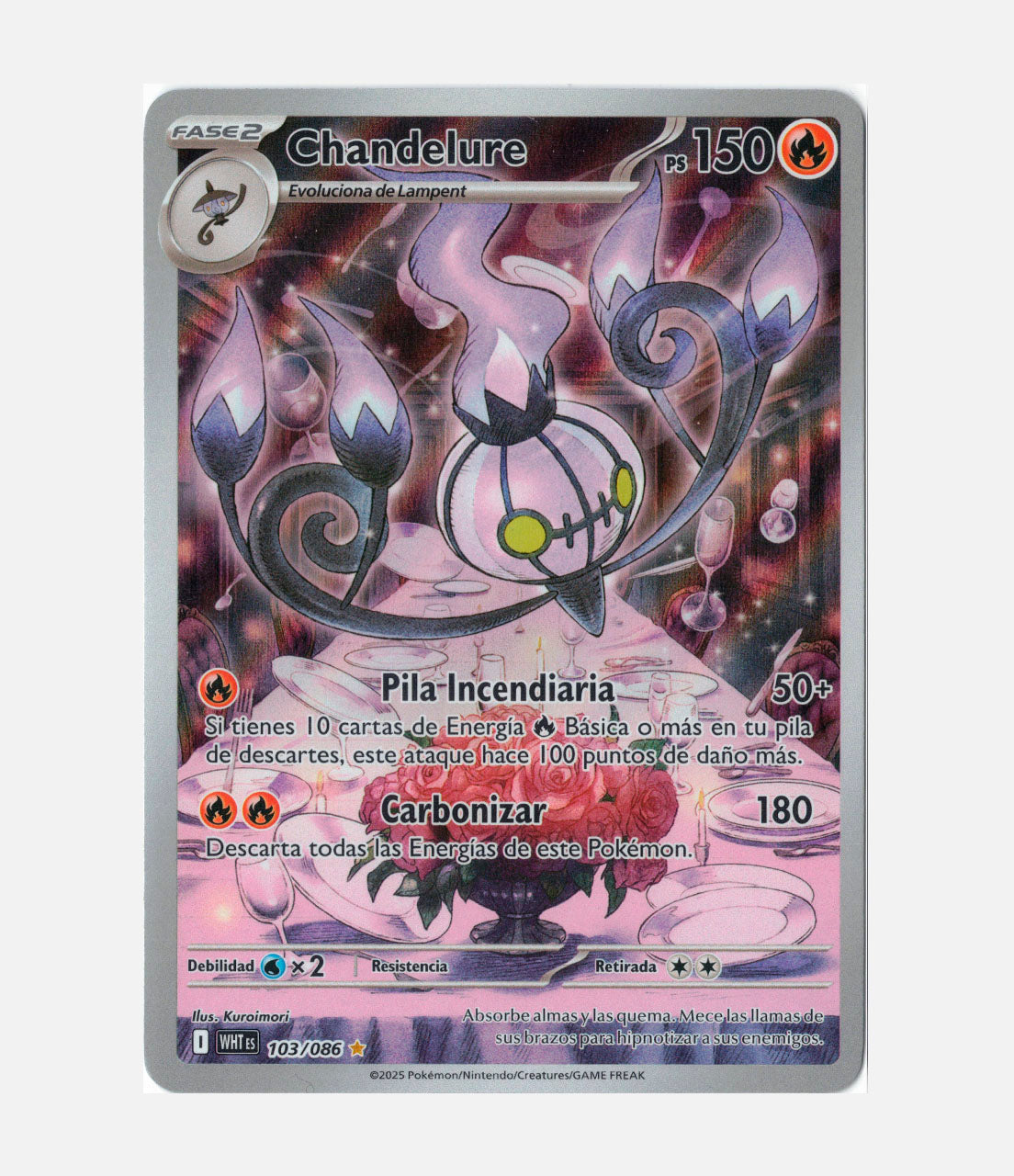 Chandelure (WHT 103) C-ESP-2