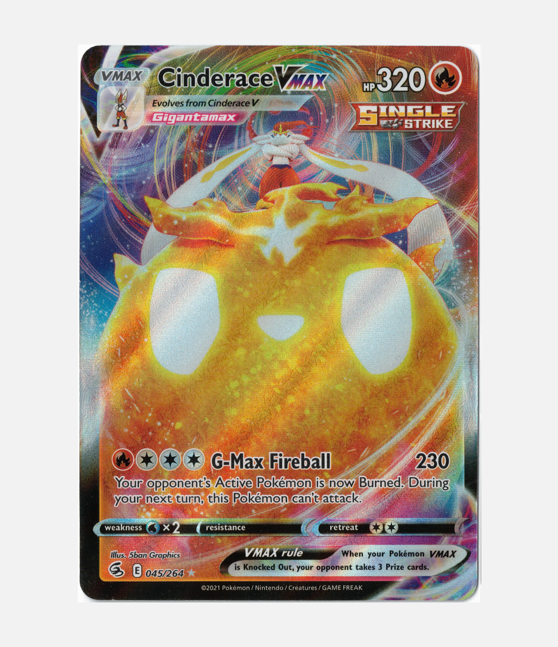 Cinderace VMAX (FST 045) C-ENG-1