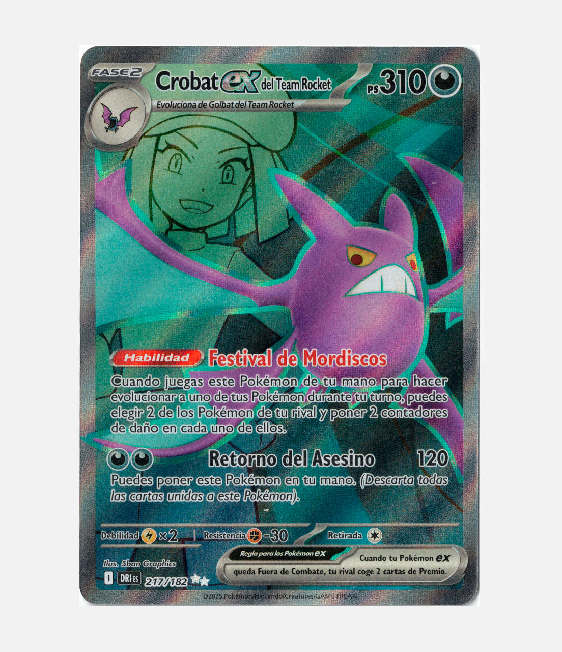 Team Rocket's Crobat (DRI 217) C-ESP-1