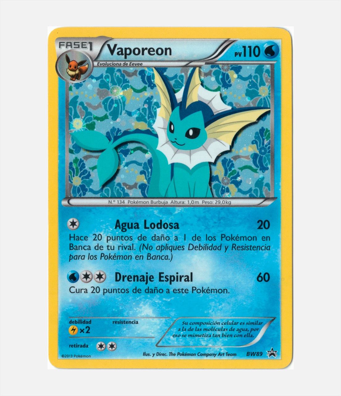 Vaporeon (BW 89) C-ESP-1