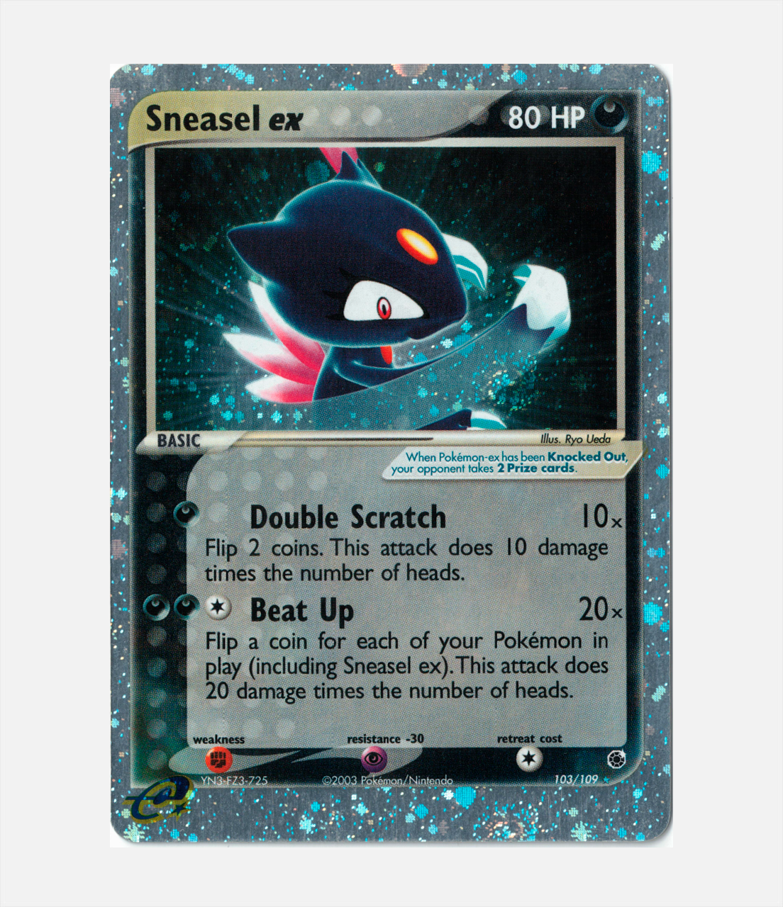 Sneasel EX (RS 103) C-ENG-3