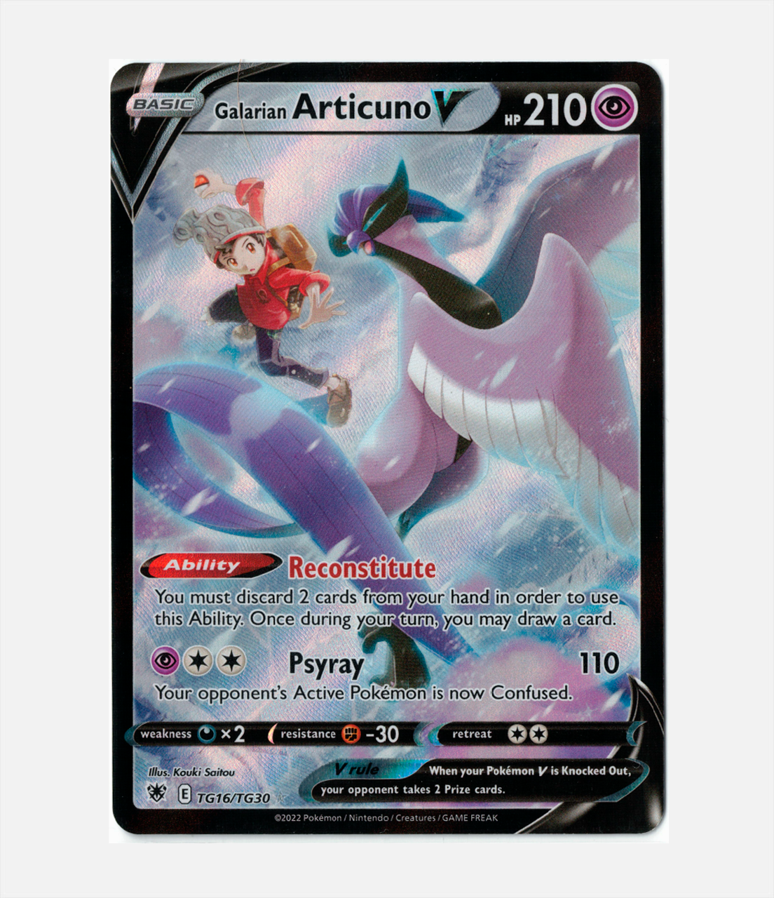 Articuno de Galar V (ASR TG16) C-ENG-1
