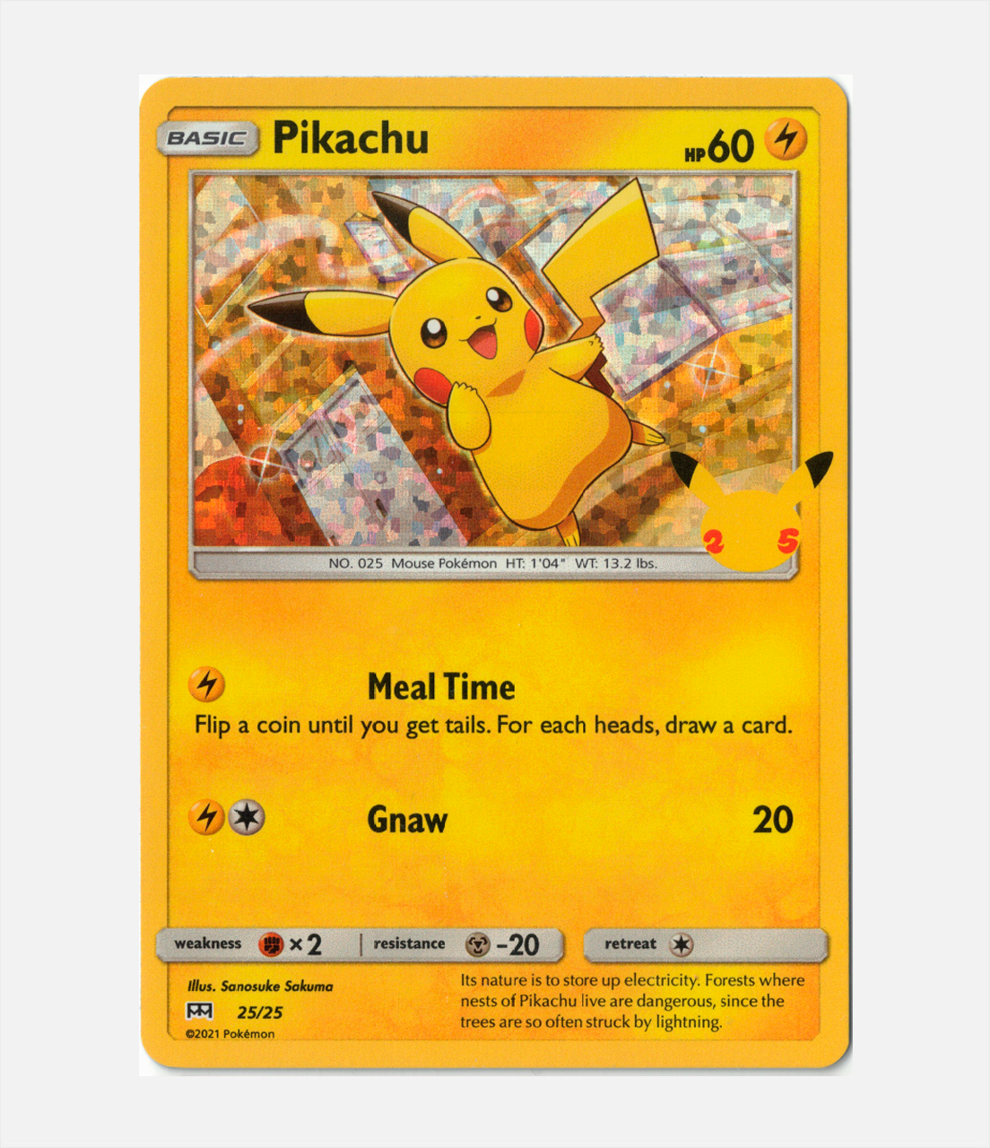 Pikachu (MCD25 025) C-ENG-2