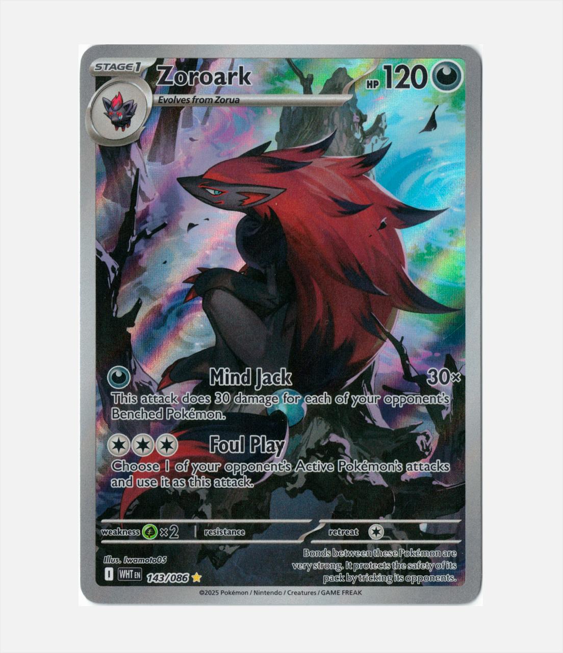 Zoroark (WHT 143) C-ENG-2
