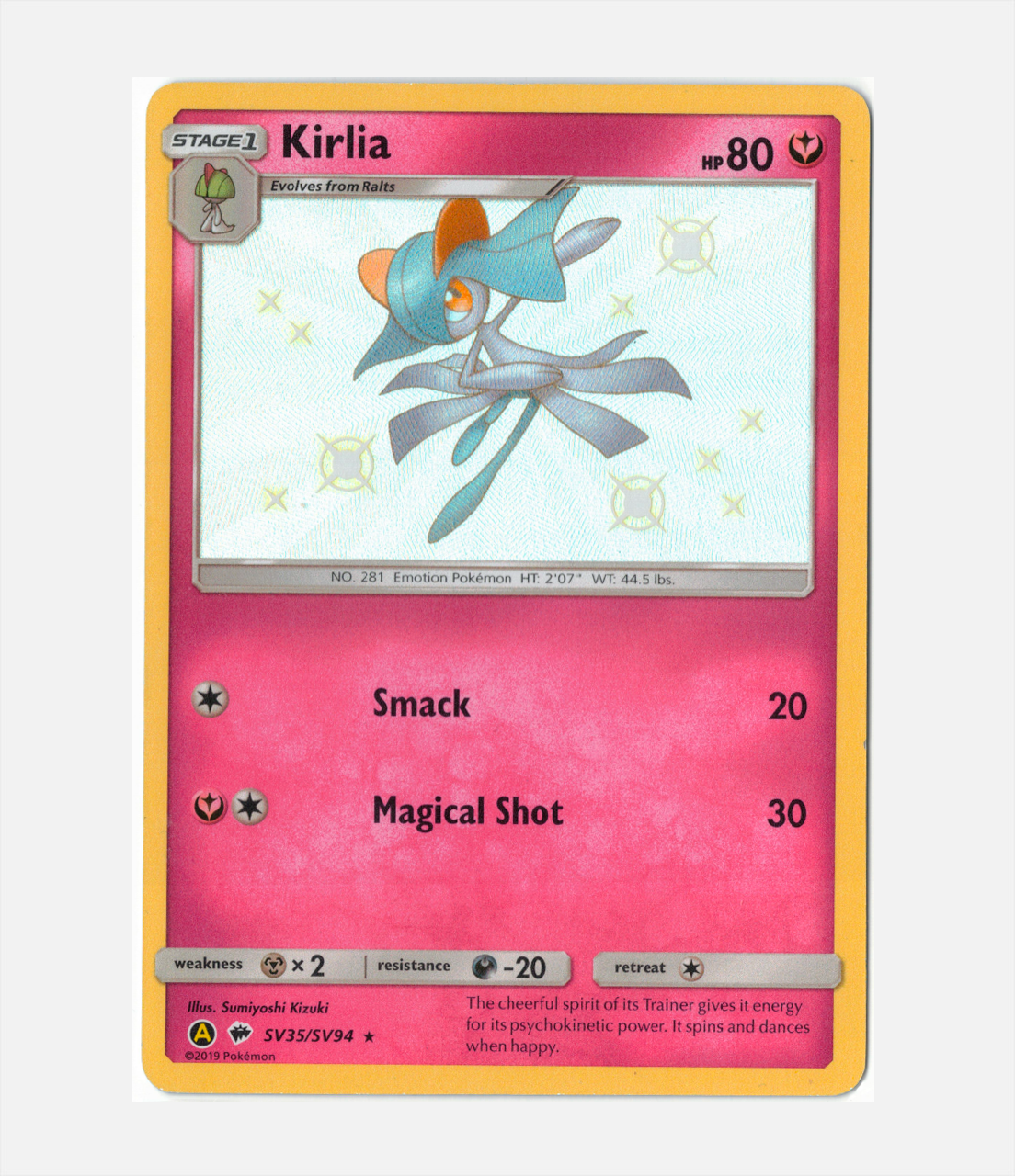 Kirlia (HIF SV35) C-ENG-1