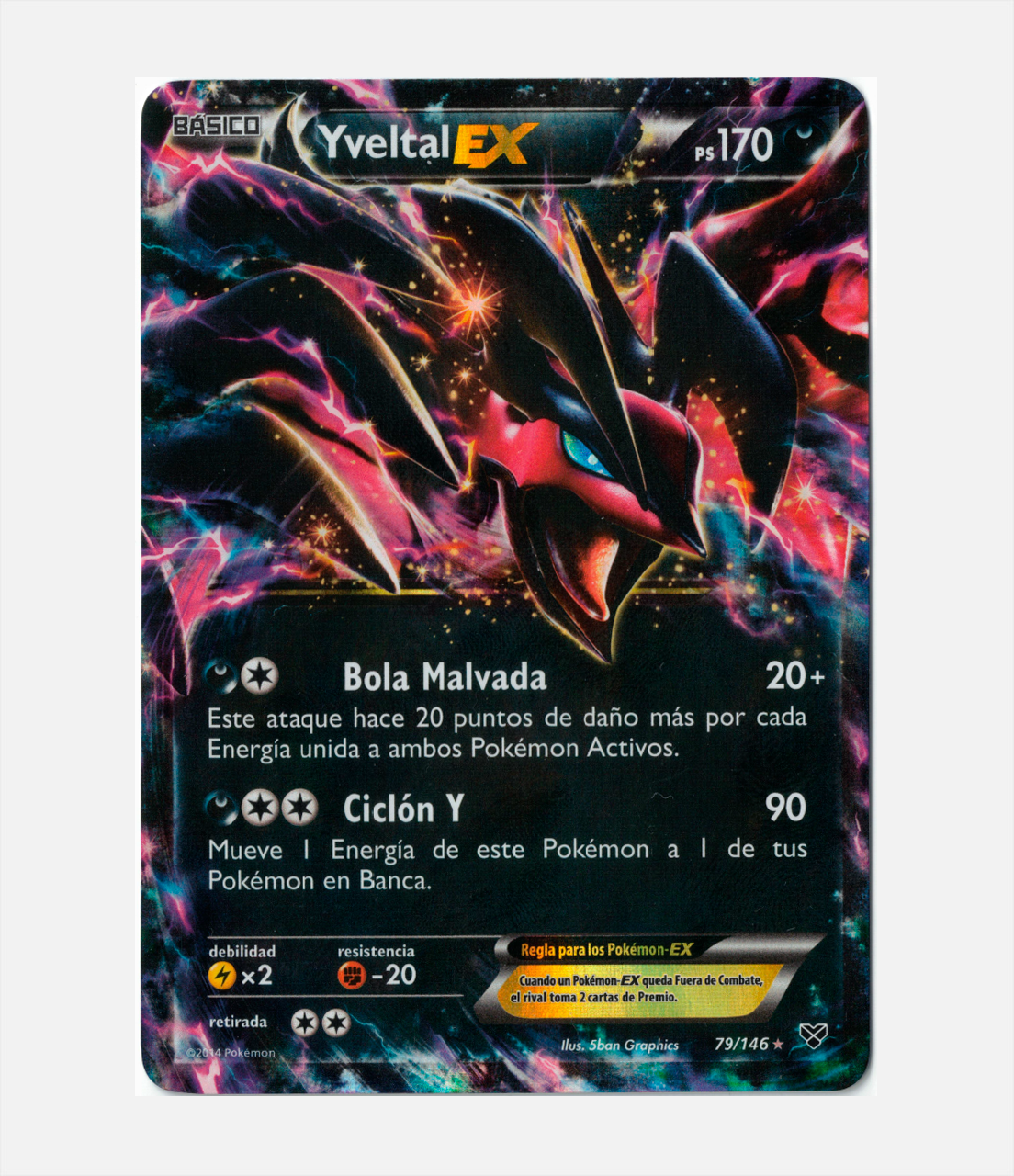 Yveltal EX (XY 79) C-ESP-1