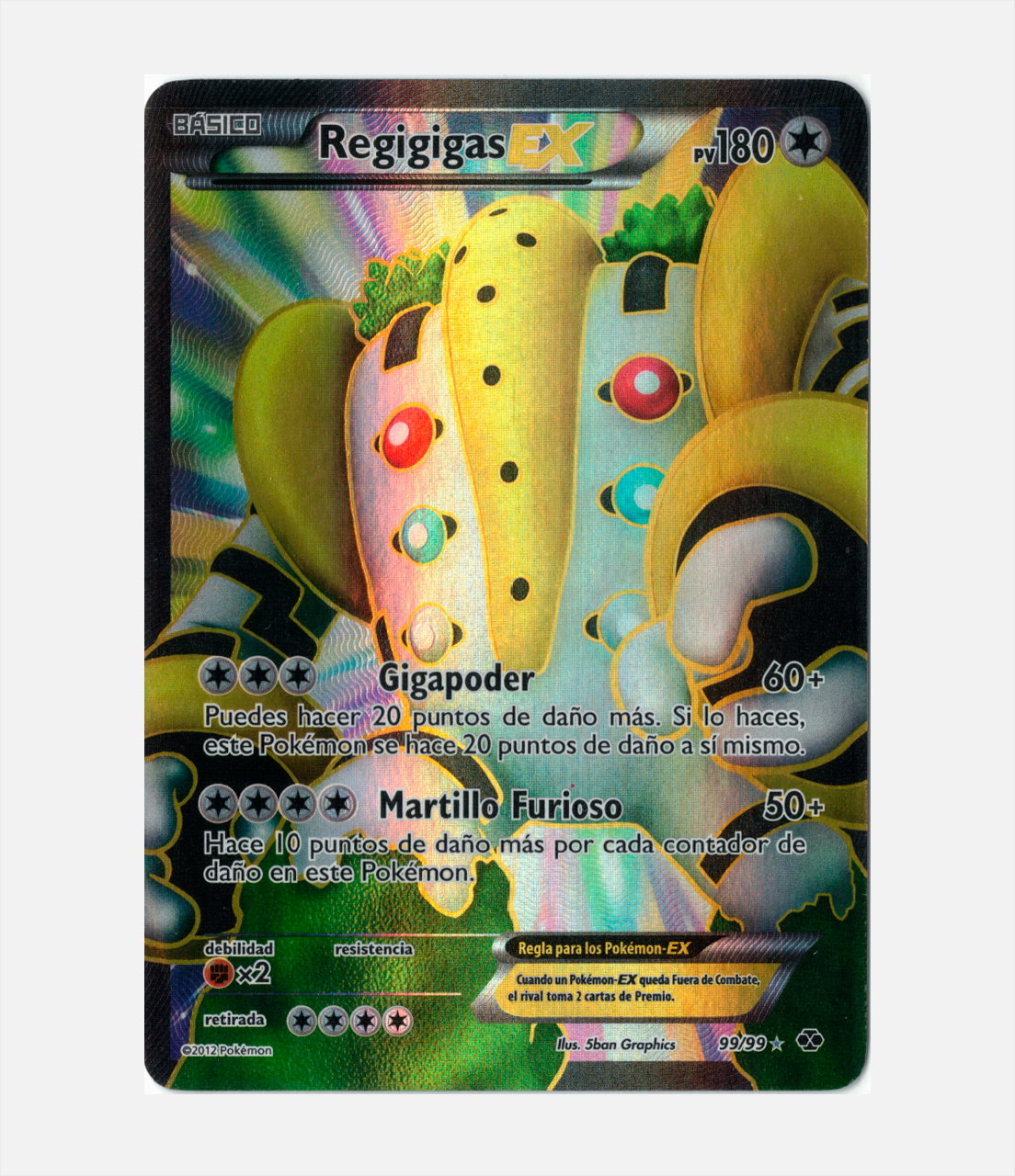 Regigigas EX (NXD 99) C-ESP-2