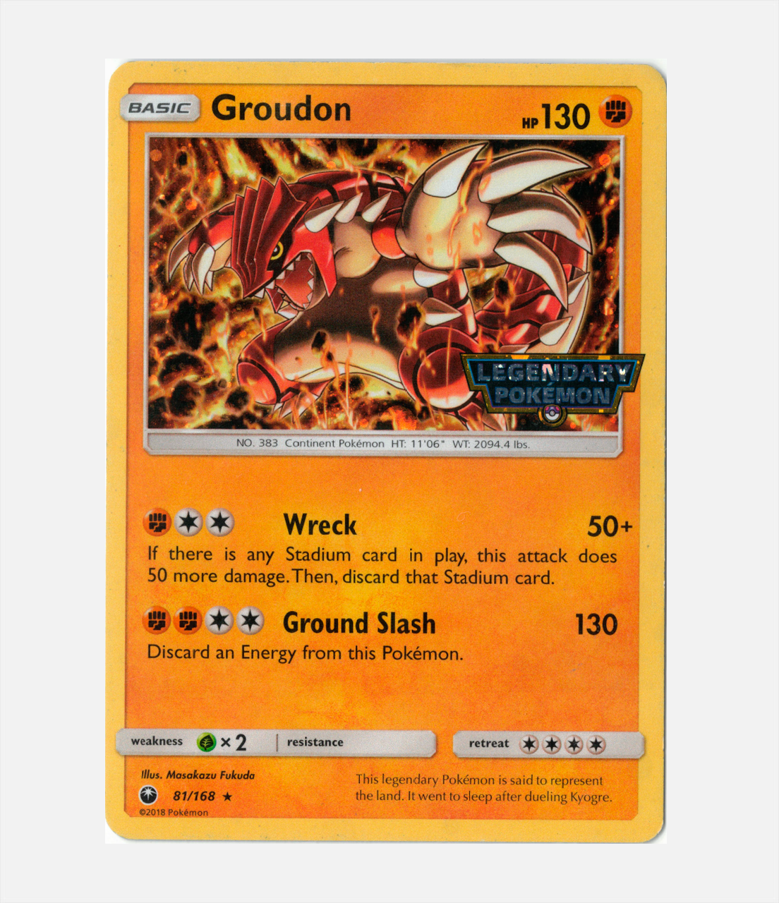 Groudon Stamped (CES 081) C-ENG-2