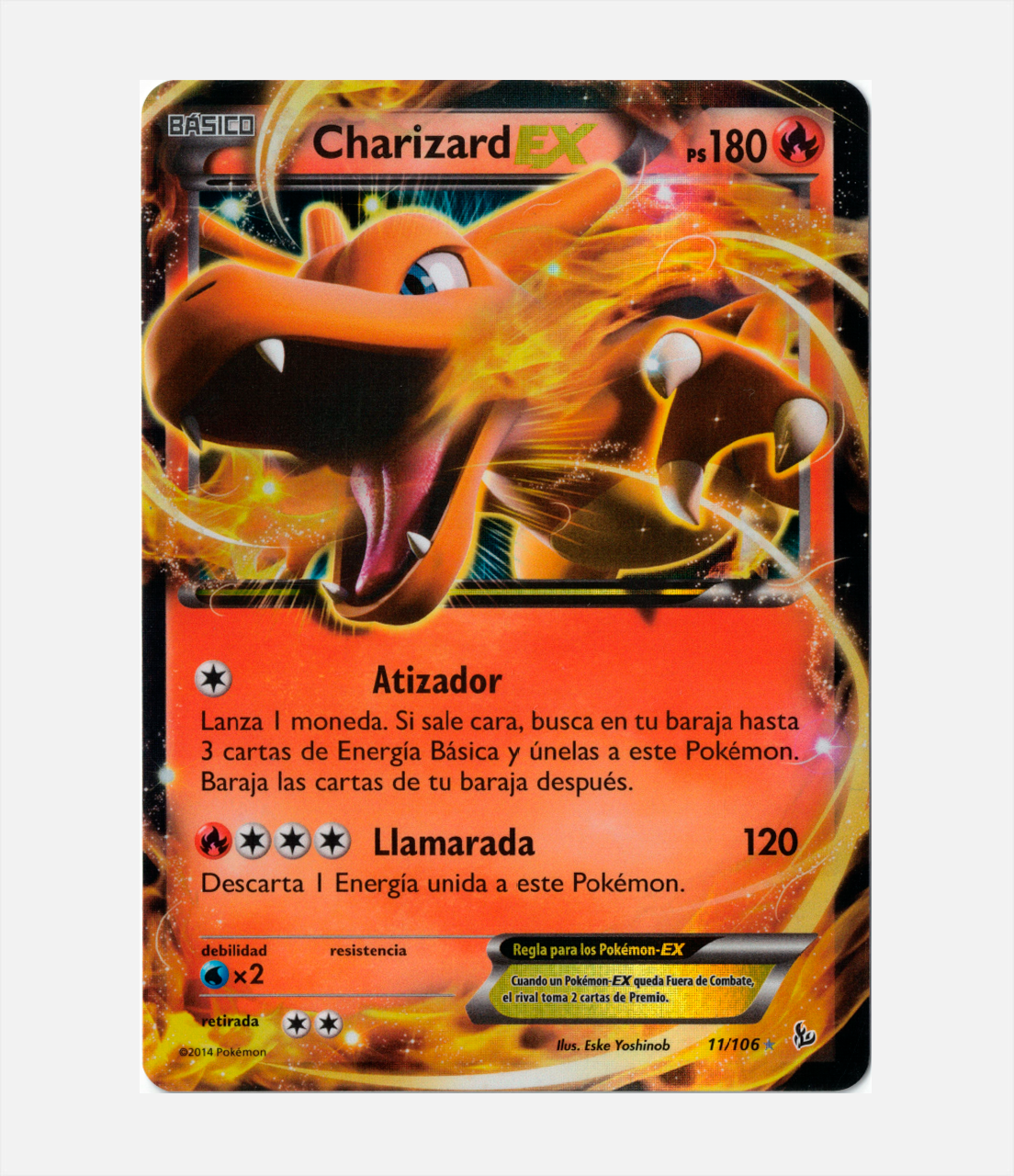 Charizard EX (FLF 11) C-ESP-1