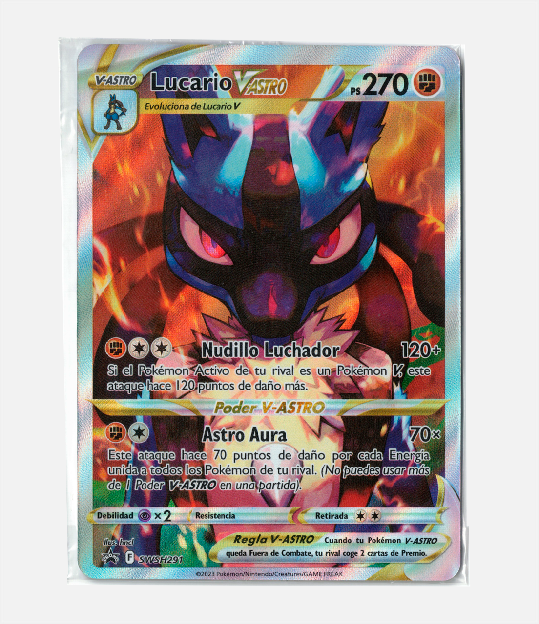 Lucario VSTAR (SWSH 291) C-ESP-2