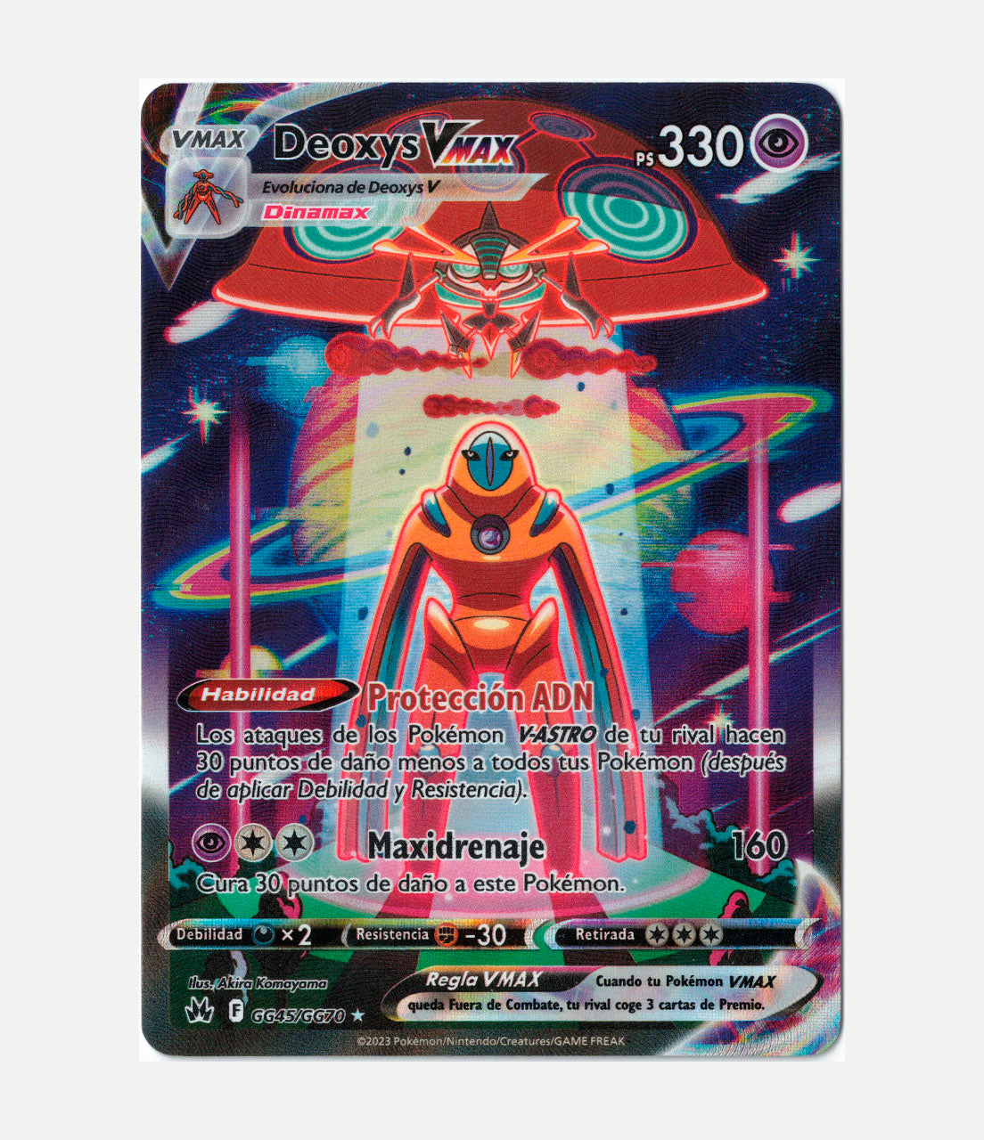Deoxys VMAX (CRZ GG45) C-ESP-2