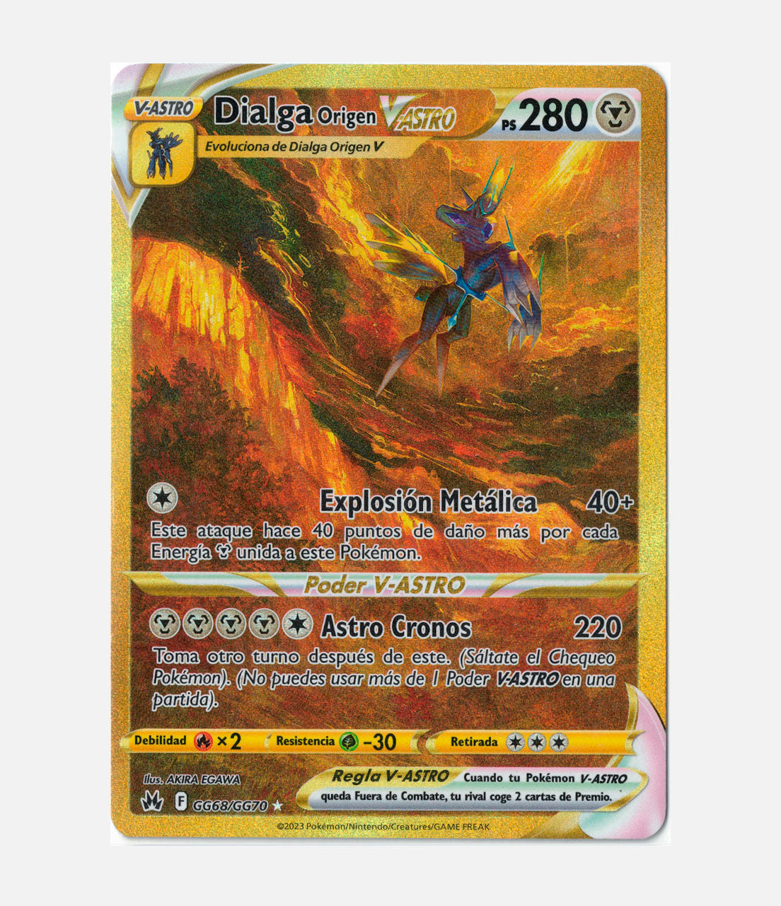 Origin Forme Dialga VSTAR (CRZ GG68) C-ESP-3