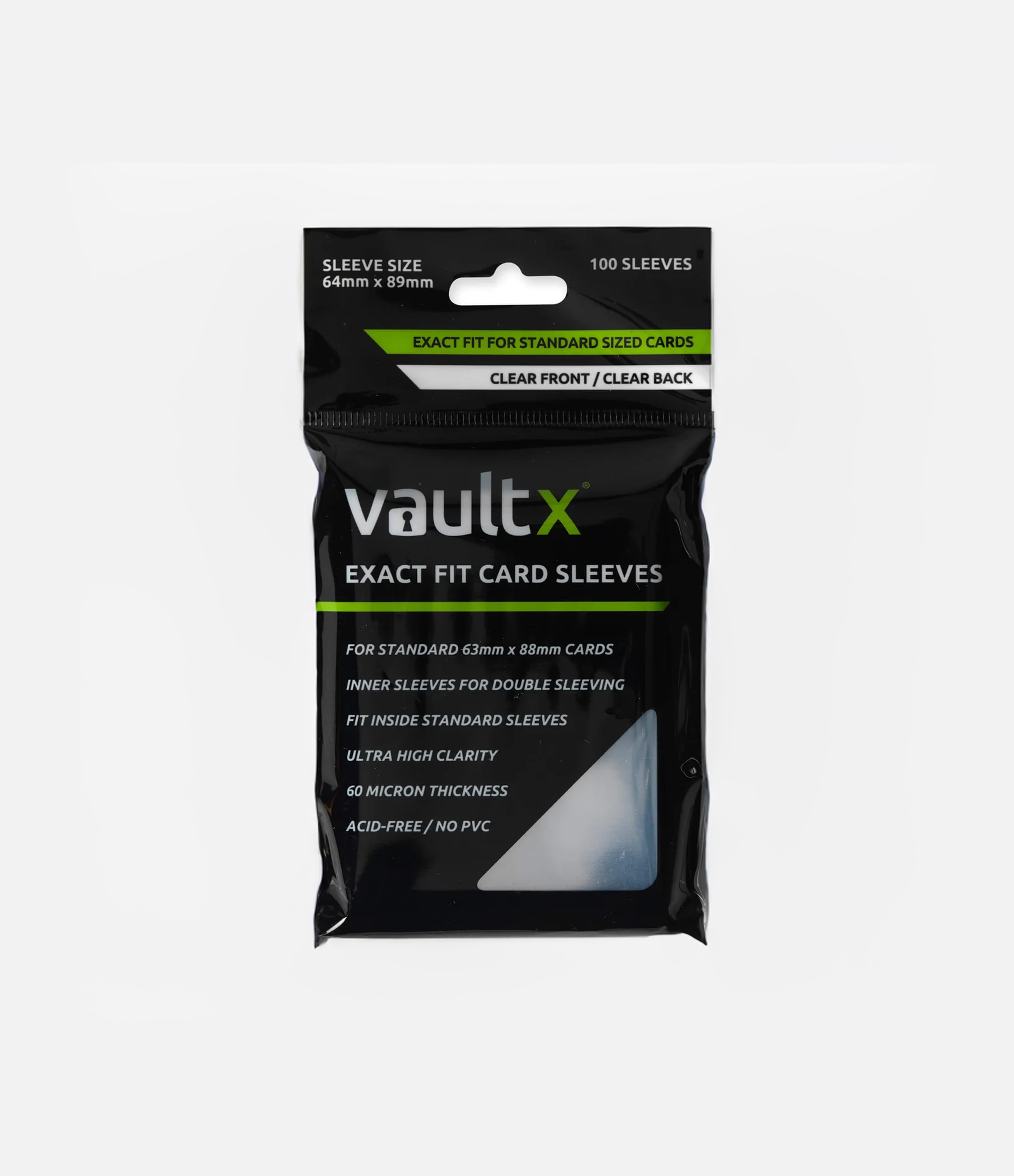 VaultX Exact fit card