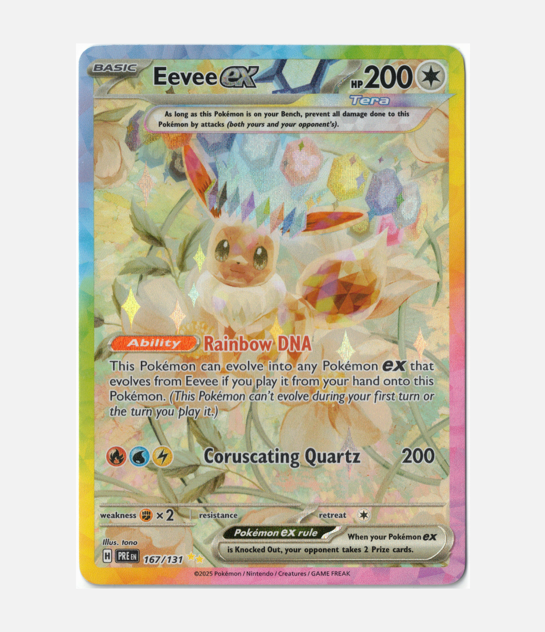 Eevee ex (PRE 167) C-ENG-4
