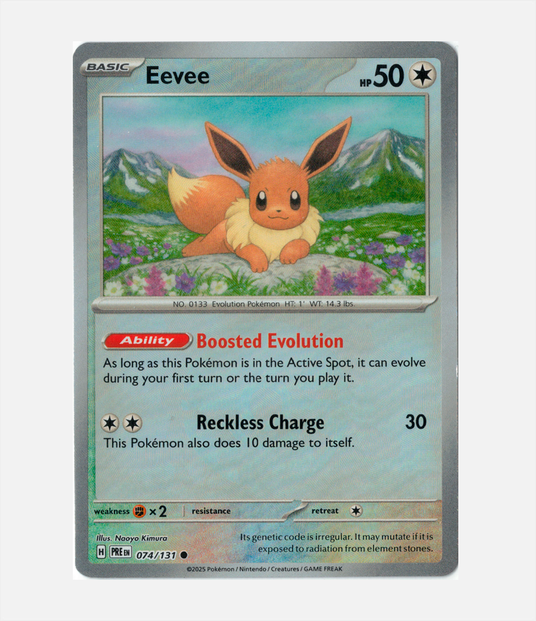 Eevee (xPRE 074) C-ENG-1