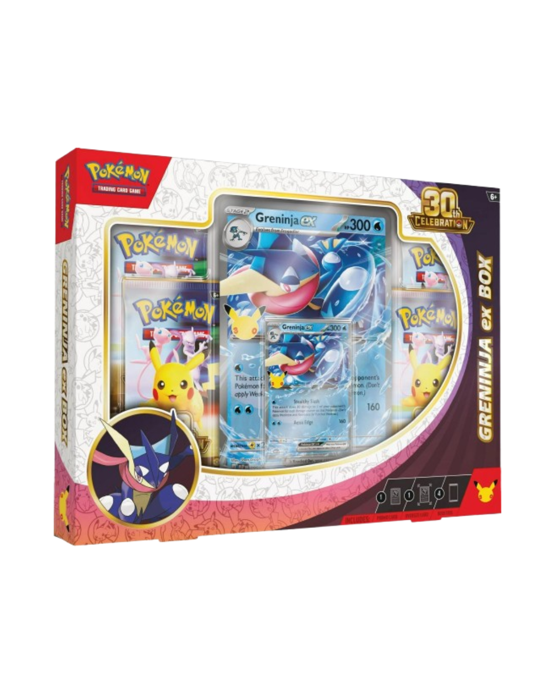 30th Celebration Pokémon ex Box—Sylveon ex & Greninja ex