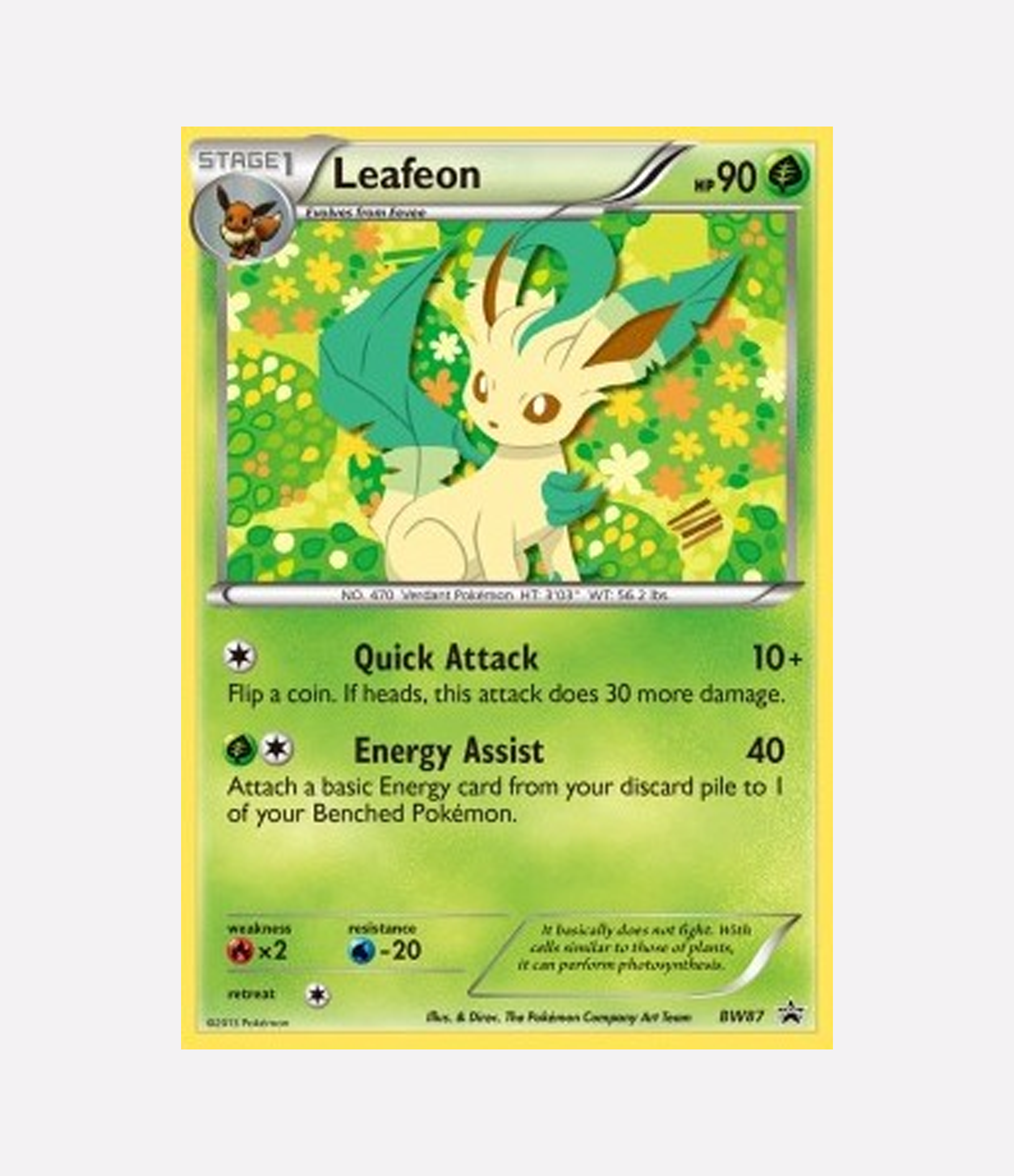 Leafeon (BW 87)  C-ESP-2