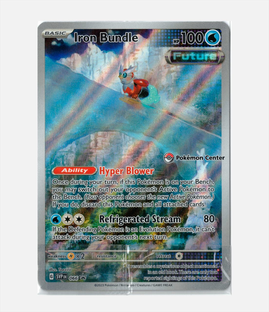 Ferrosaco (SVP 066) Pokemon Center Sealed C-ENG-2