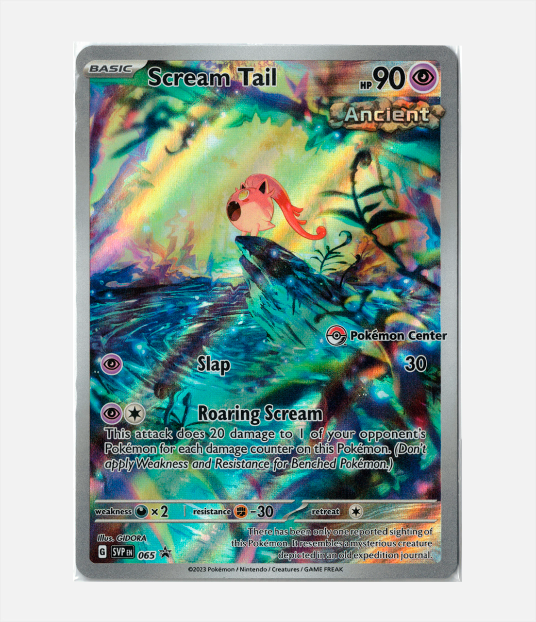 Scream Tail Pokemon Center Sealed C-ENG-3