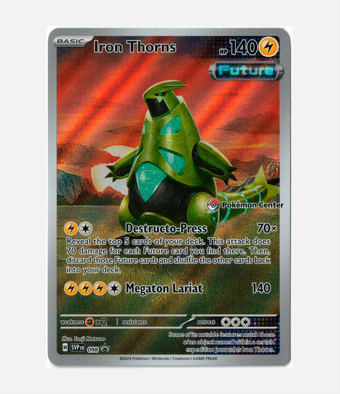 Ferropúas (SVP 098) Pokemon Center C-ENG-3