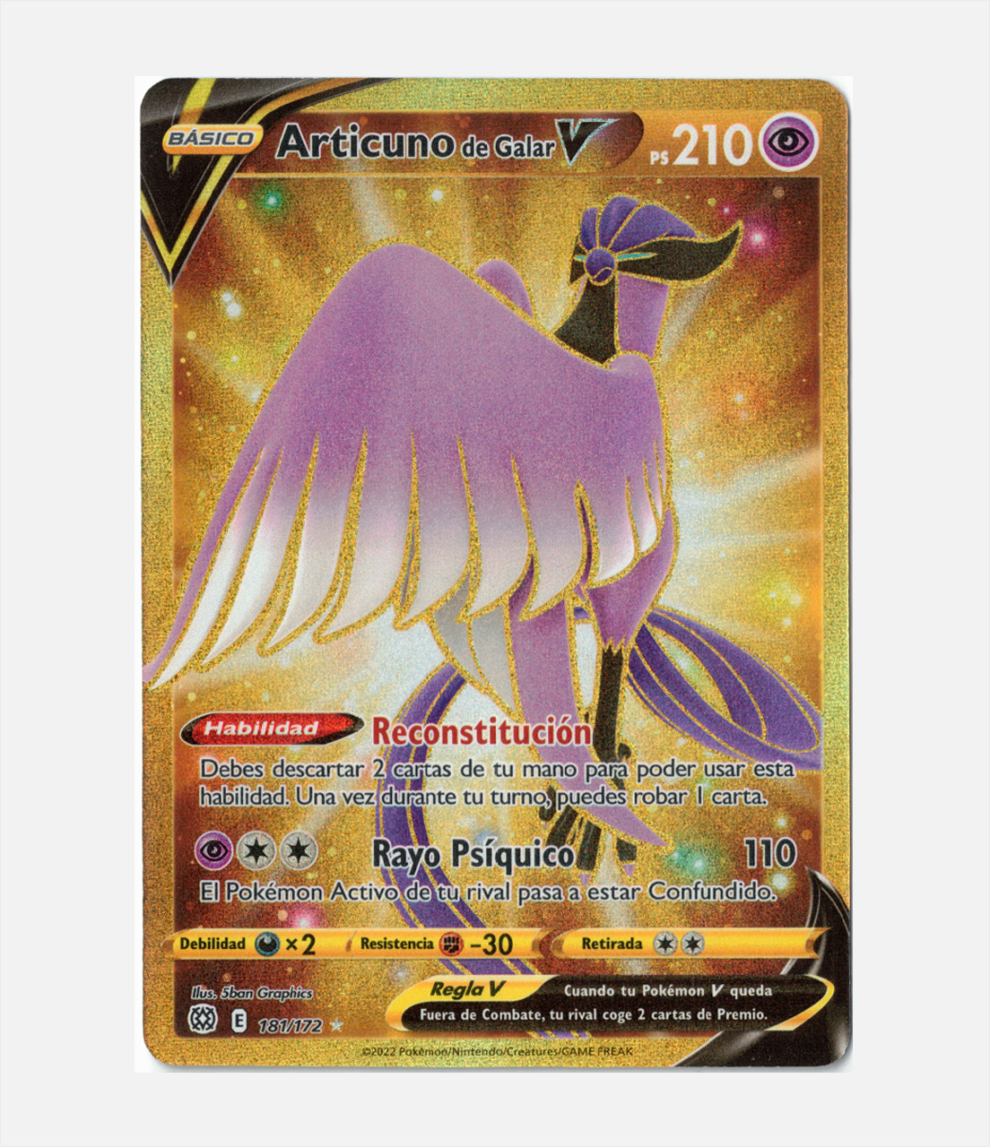 Articuno de Galar V (BRS 181) C-ESP-2