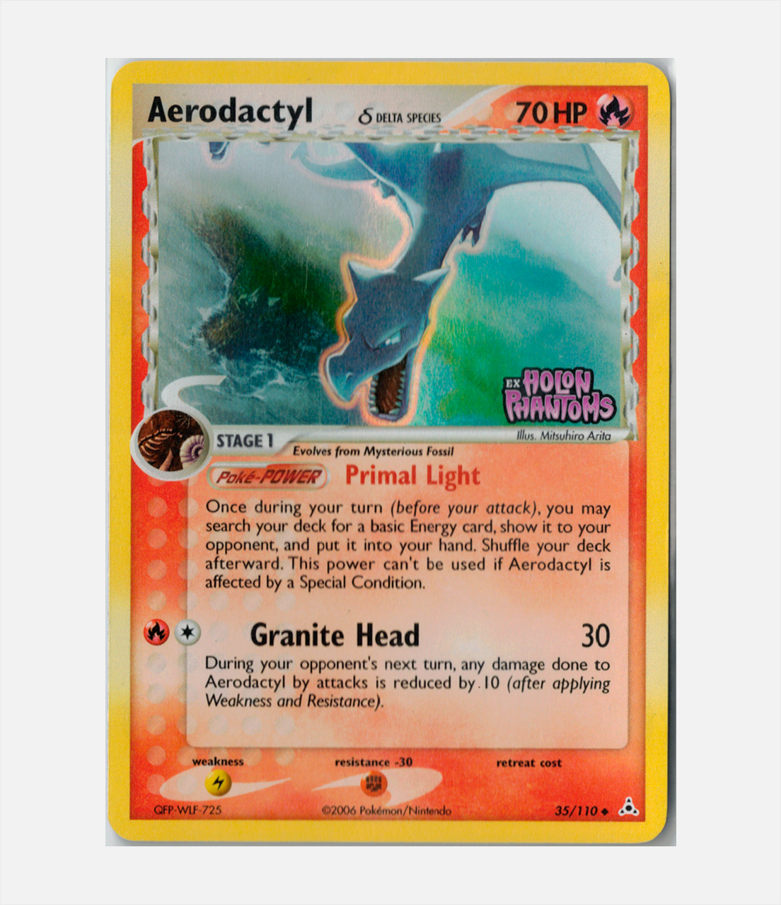 Aerodactyl δ Delta Species (HP 35) HOLO C-ENG-3