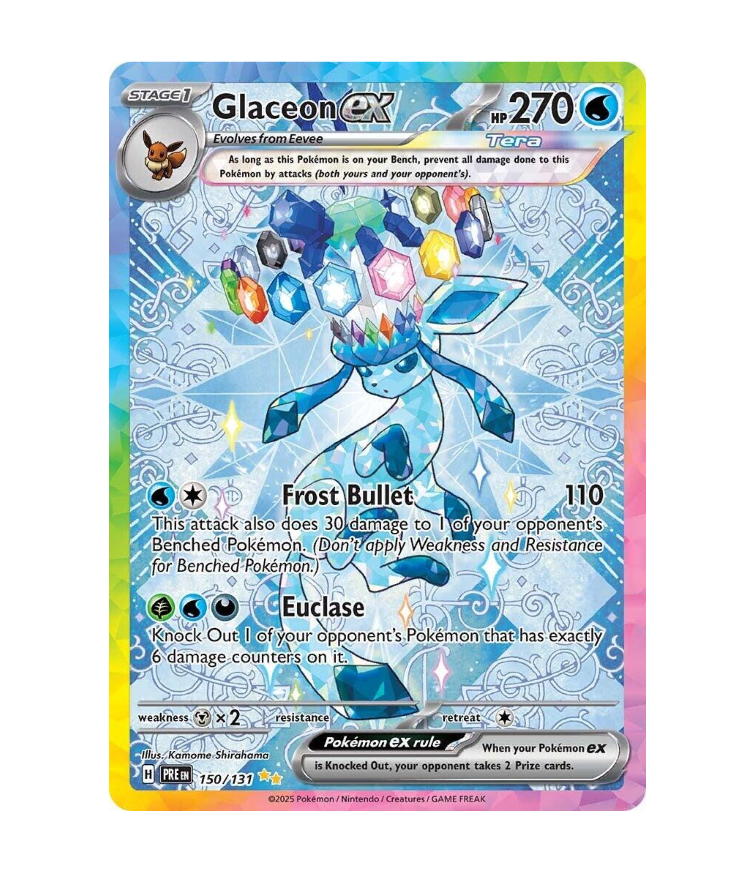 Glaceon ex (PRE 150) C-ENG-4