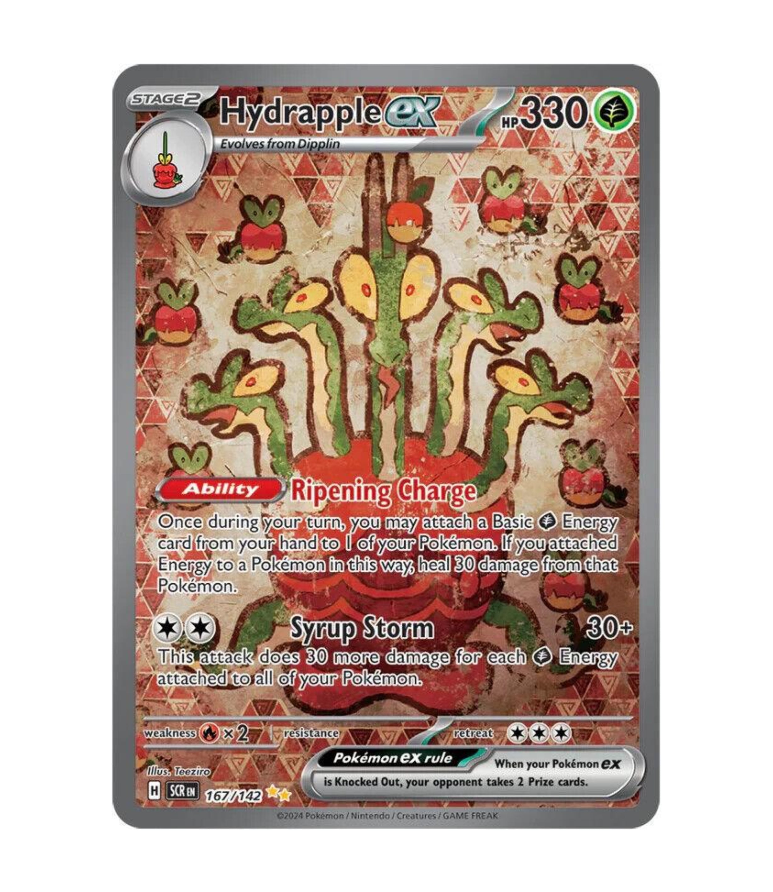 Hydrapple ex (SCR 167) C-ENG-2