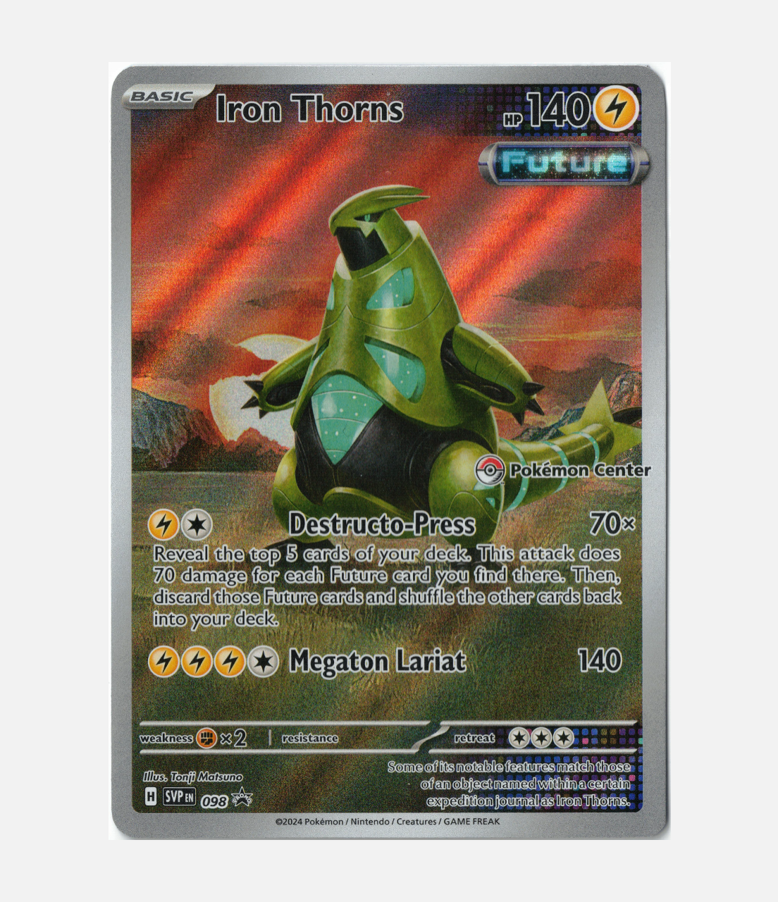 Iron Thorns Pokemon Center (SVP 014) C-ENG-3