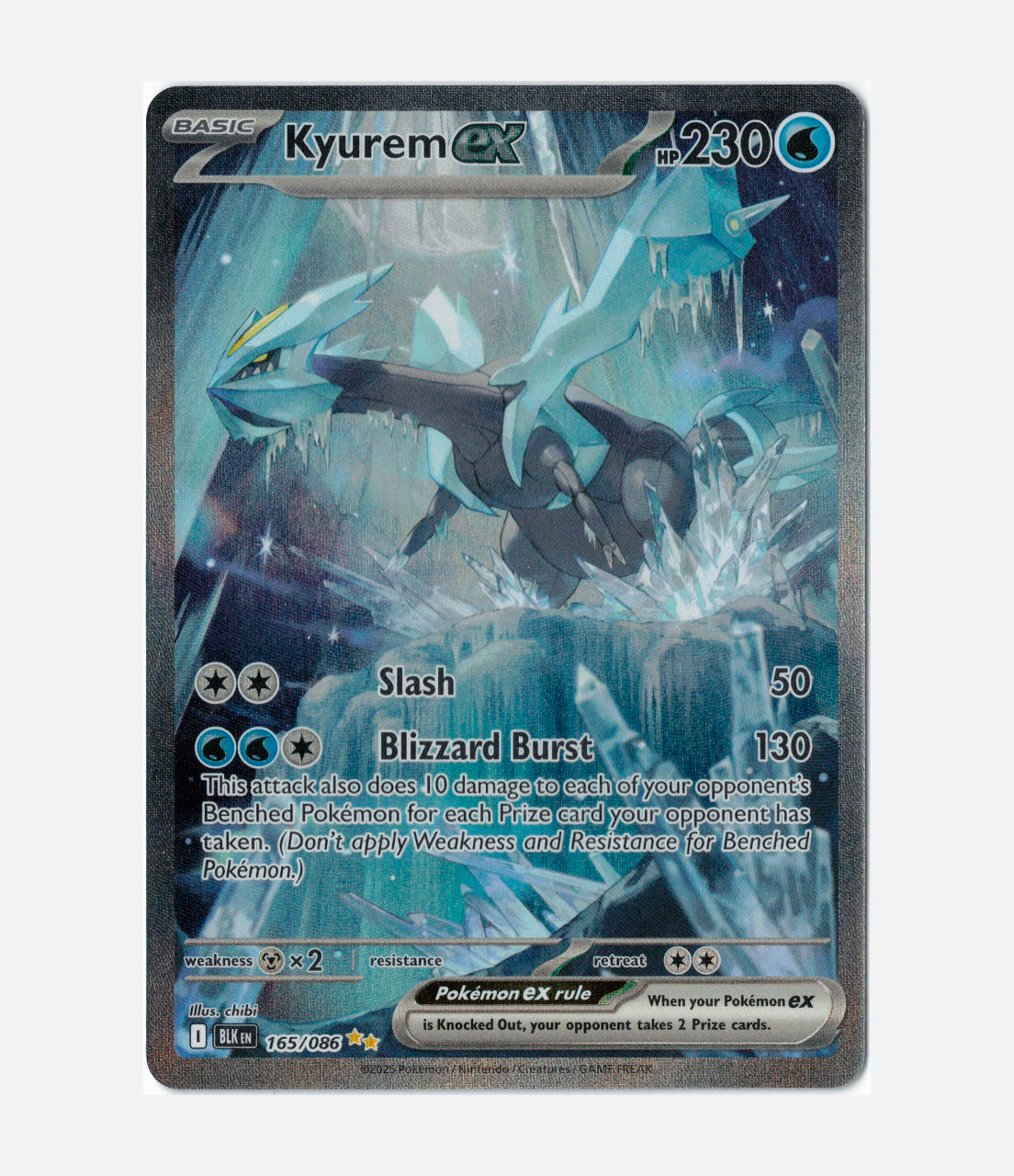 Kyurem ex (BLK 165) C-ENG-3