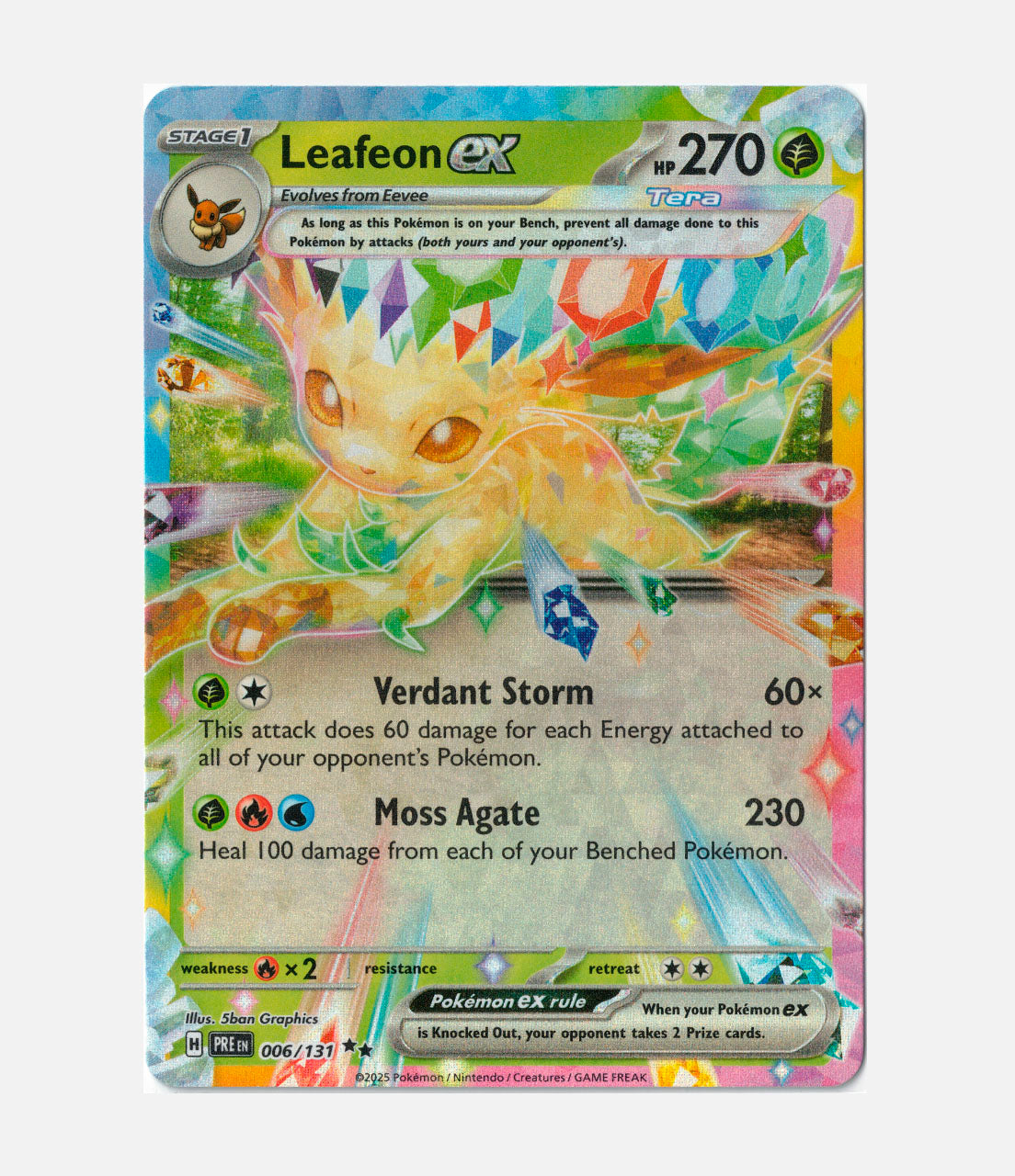 Leafeon ex (PRE 006) C-ENG-1